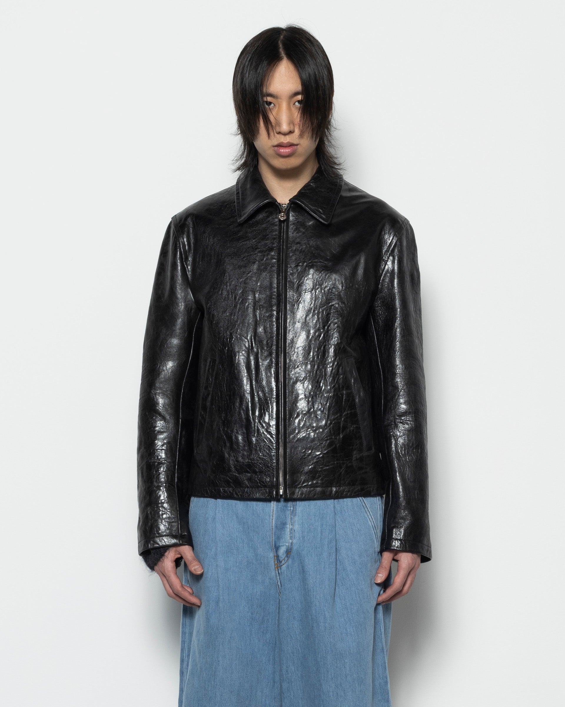 Leather Jacket in Black