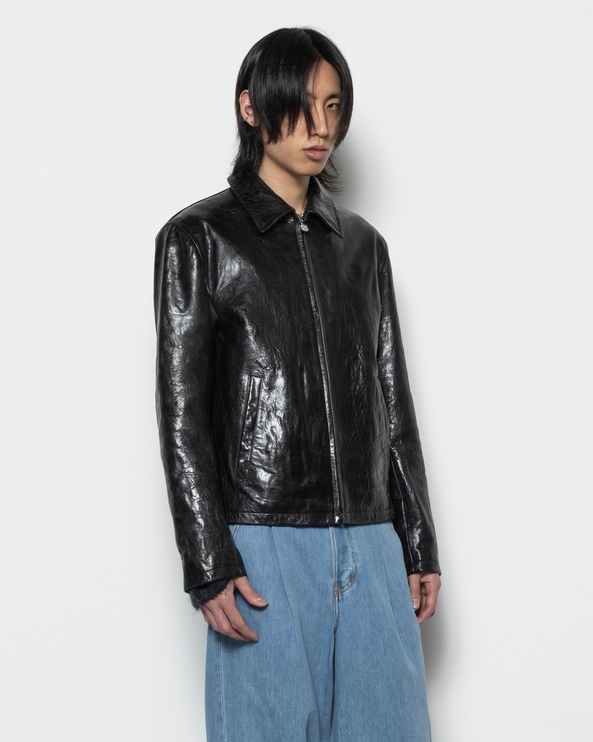 Leather Jacket in Black