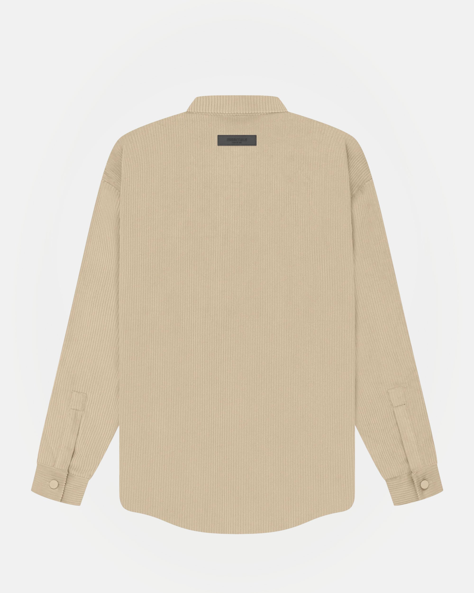 Corduroy Shirt Jacket in Sand