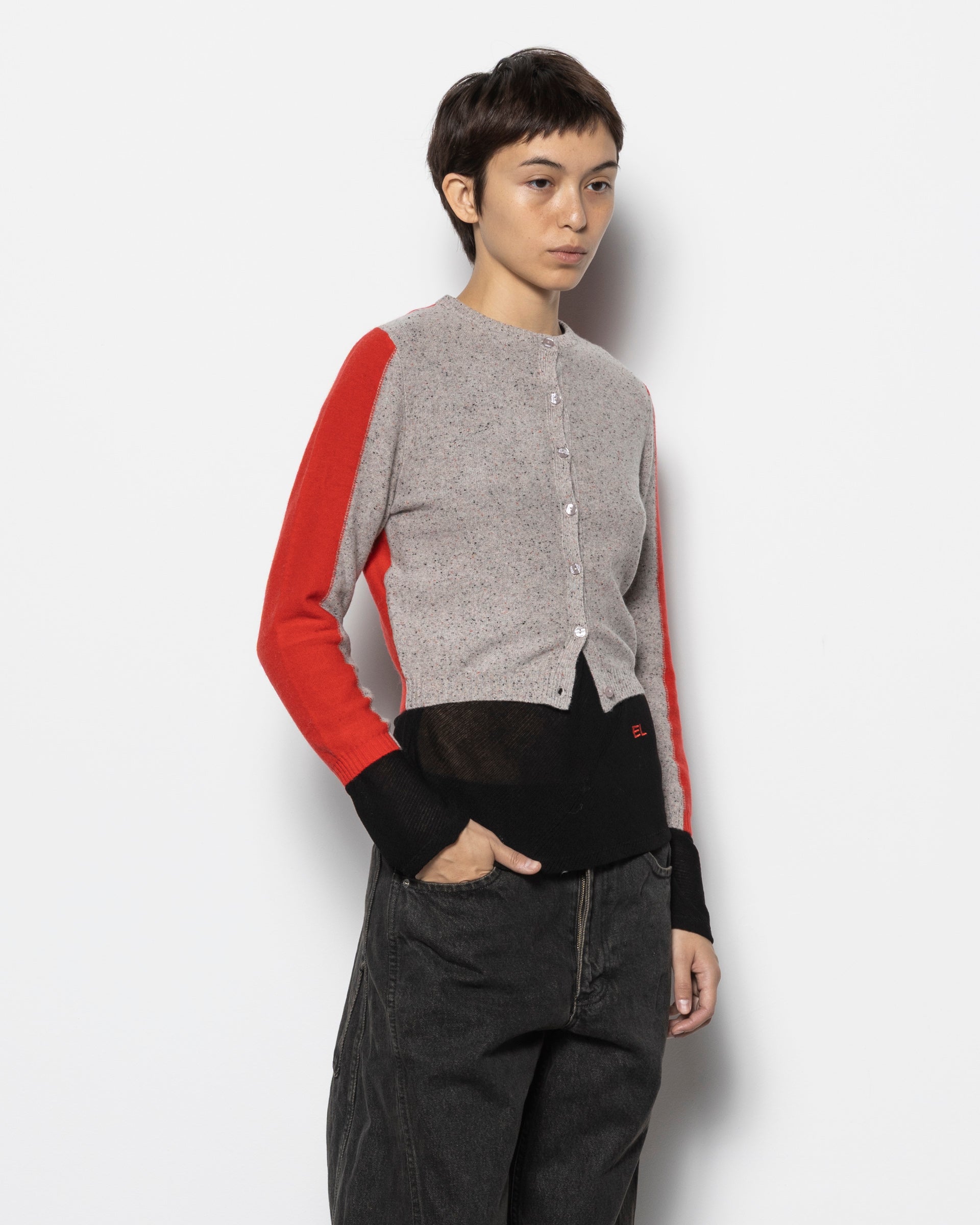 Racer Cardigan in Woodpecker