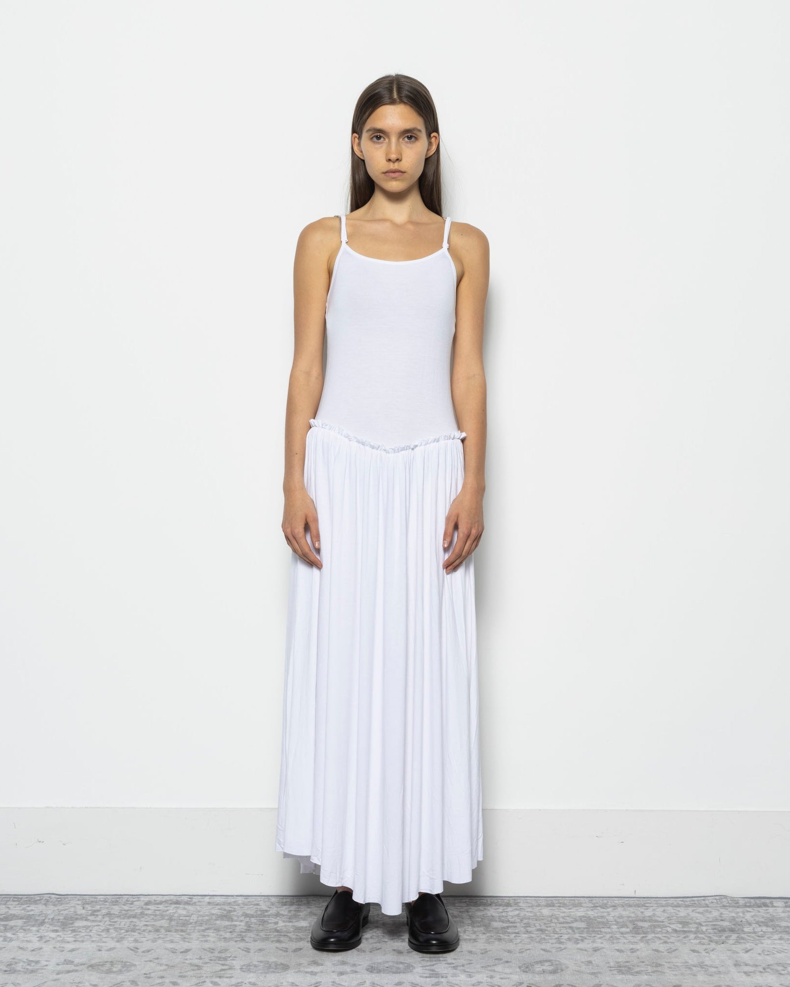 Gota Maxi Dress in White
