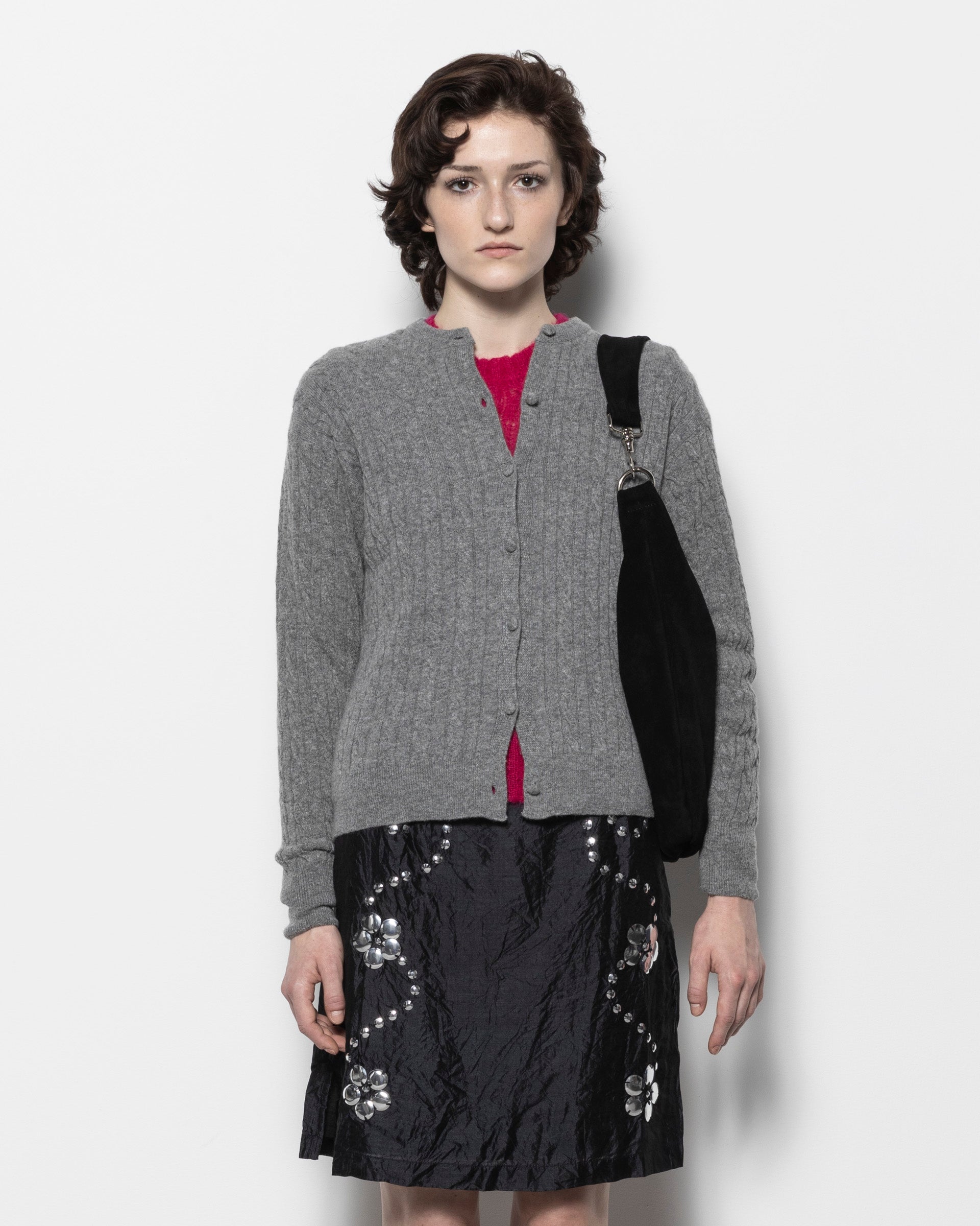 Rina Cardigan in Grey
