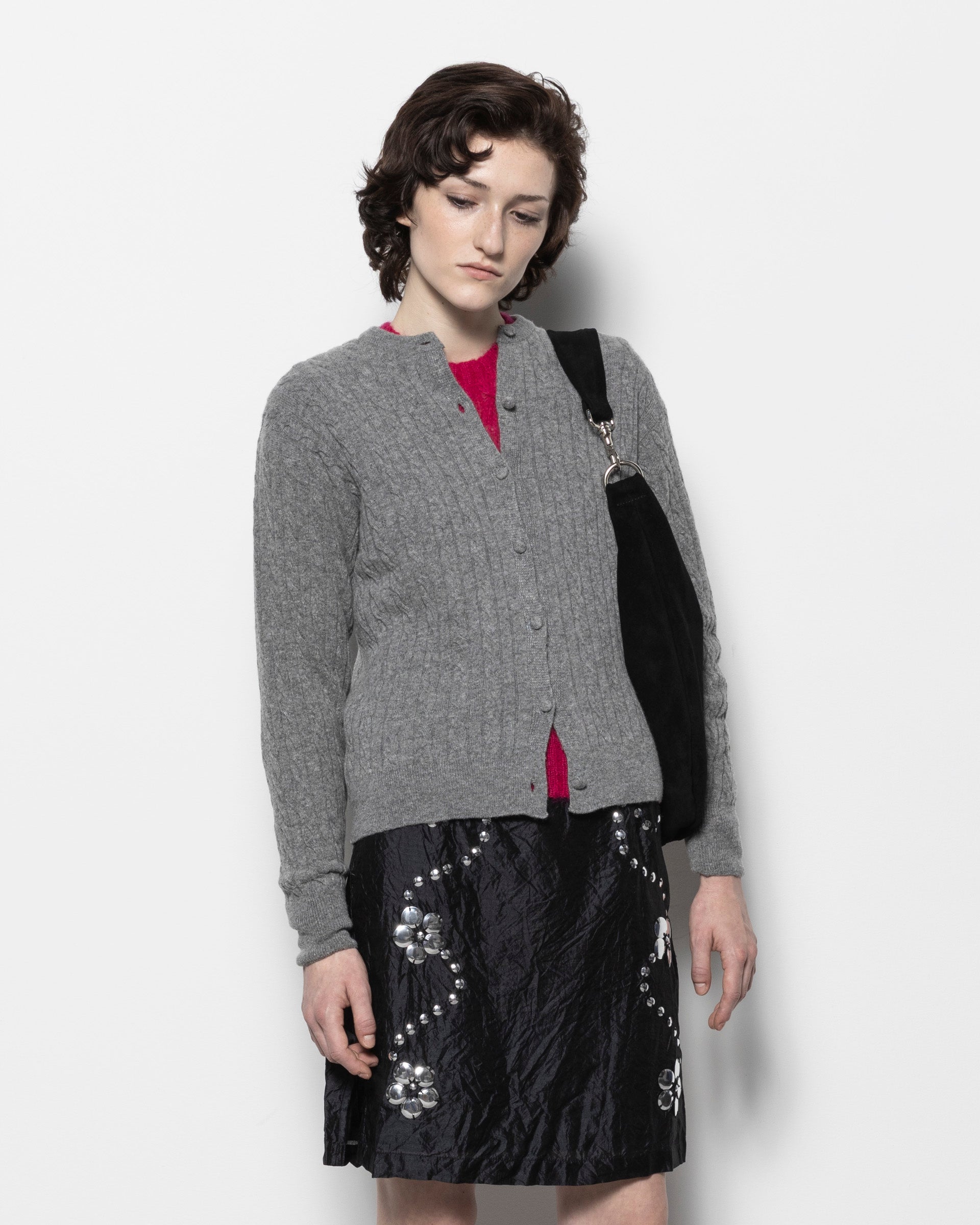 Rina Cardigan in Grey