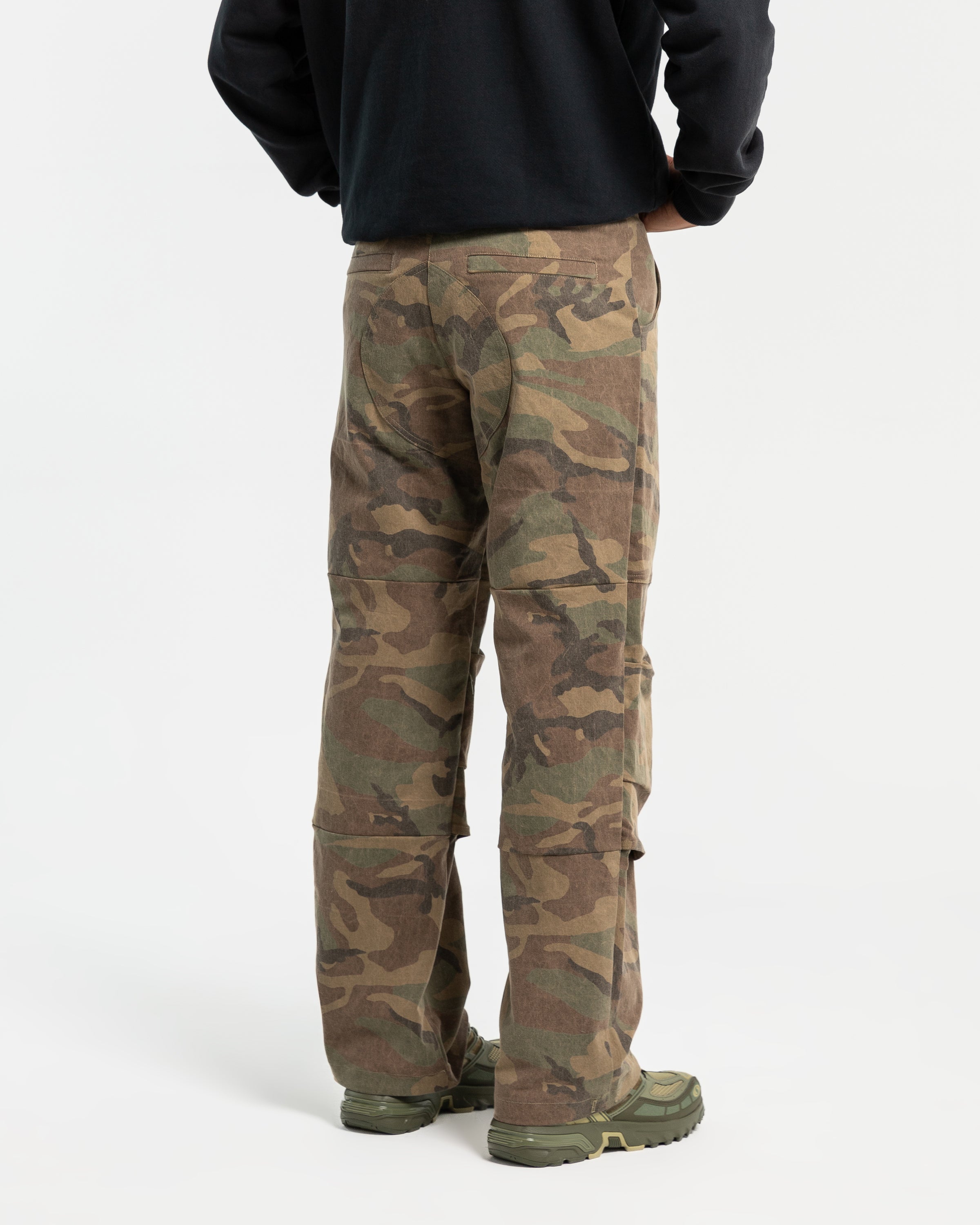 Team Pant Vintage Selvedge in Military Camo