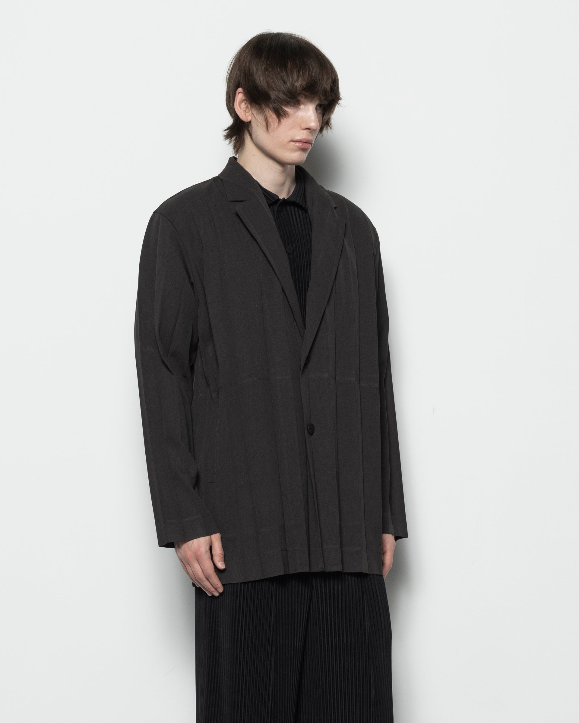Edge Jacket in Dark Brown