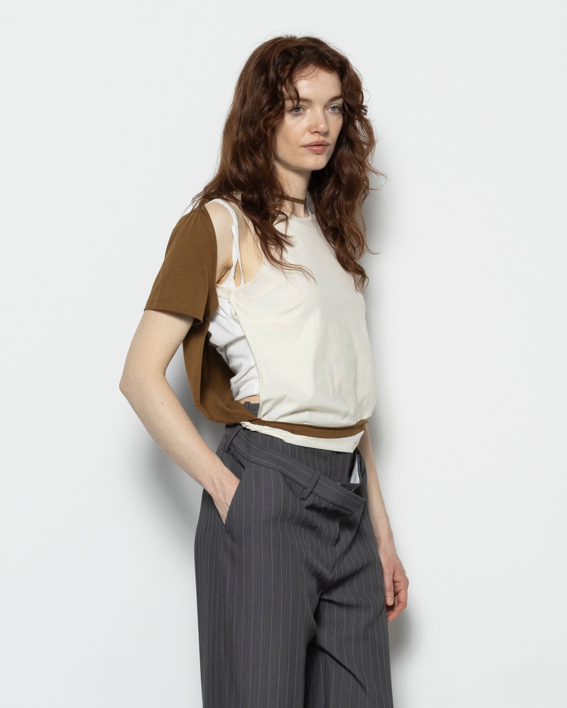 Hugging Tee in Coconut