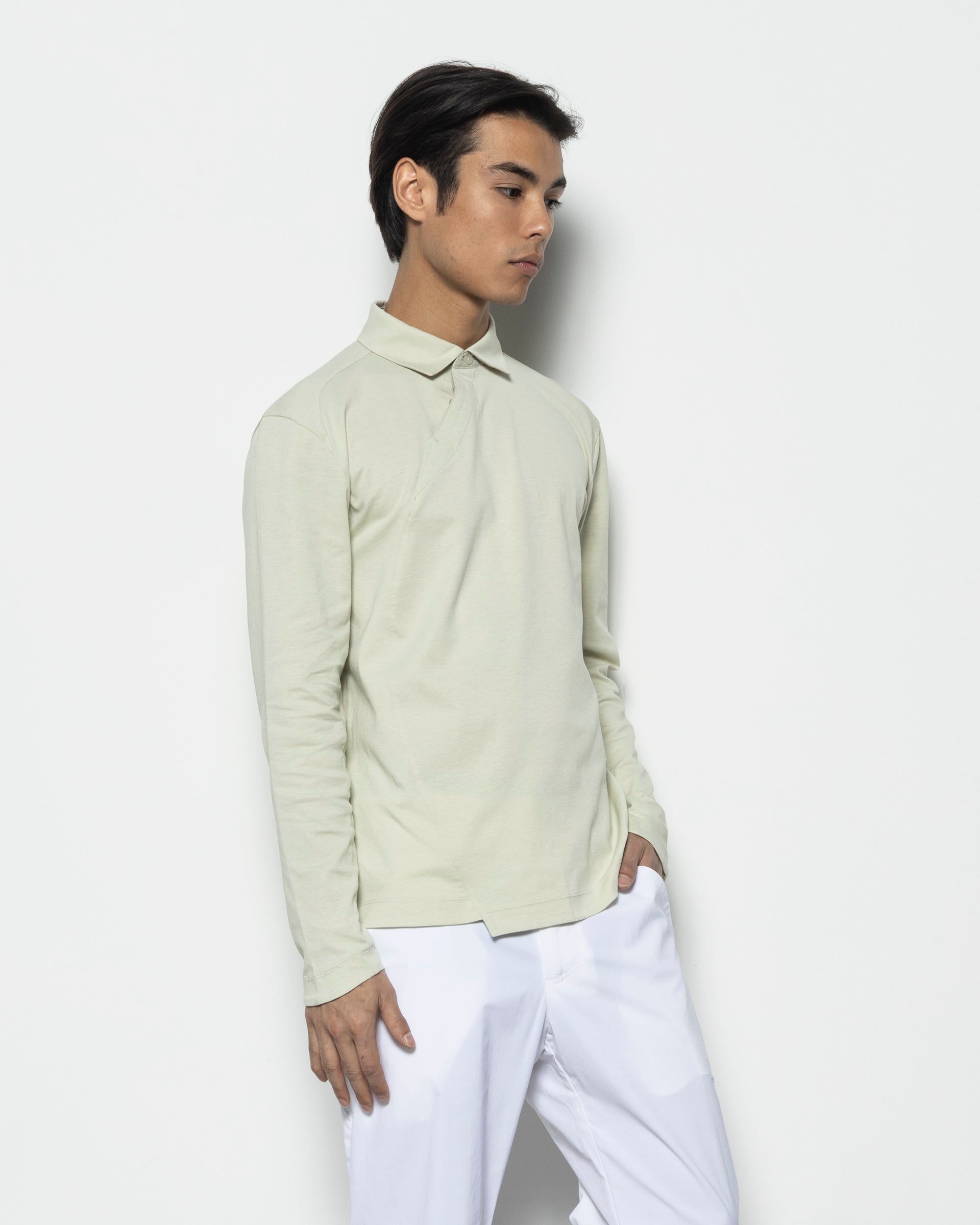 PAF Polo Long Sleeves in Lime