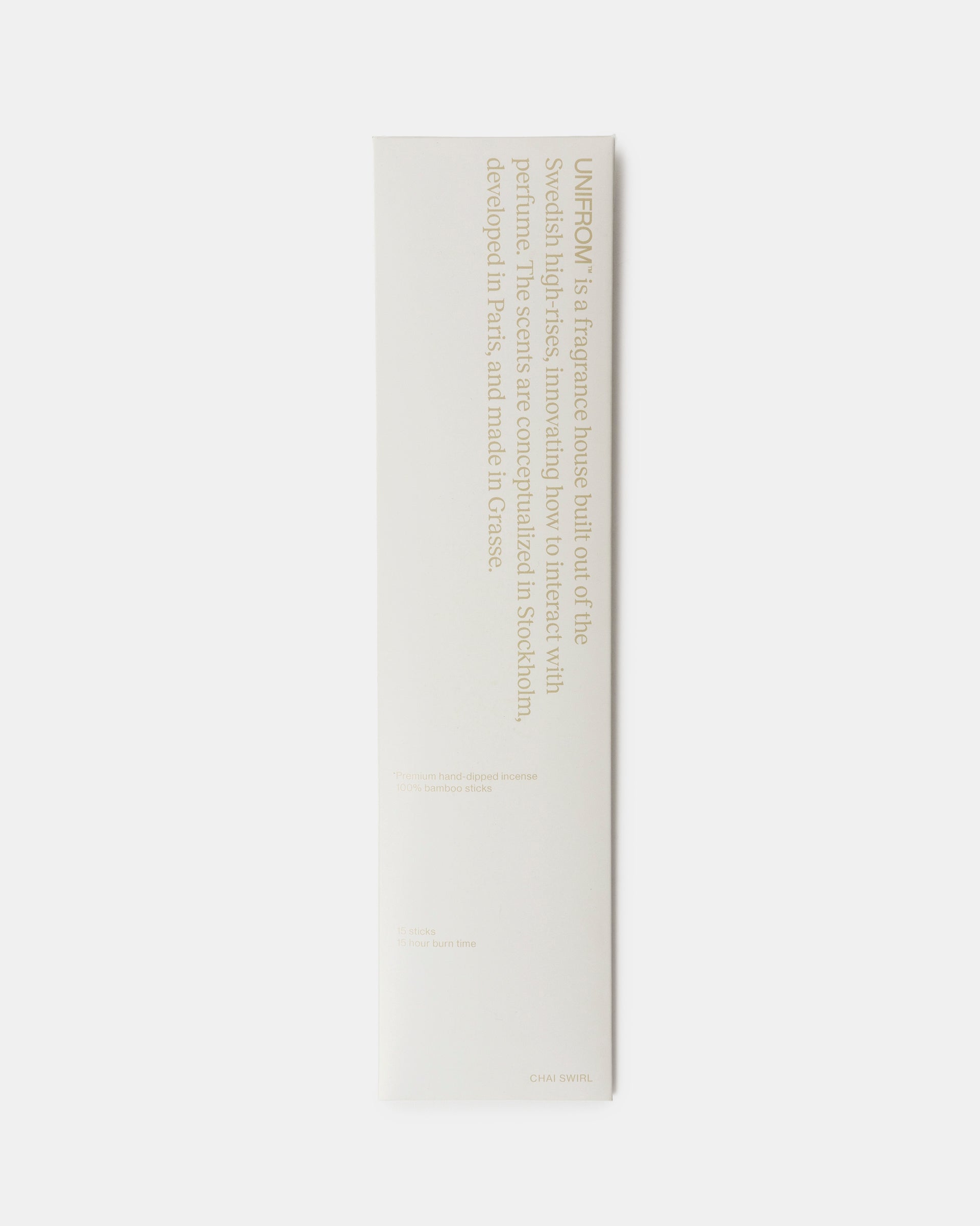 Chai Swirl Incense