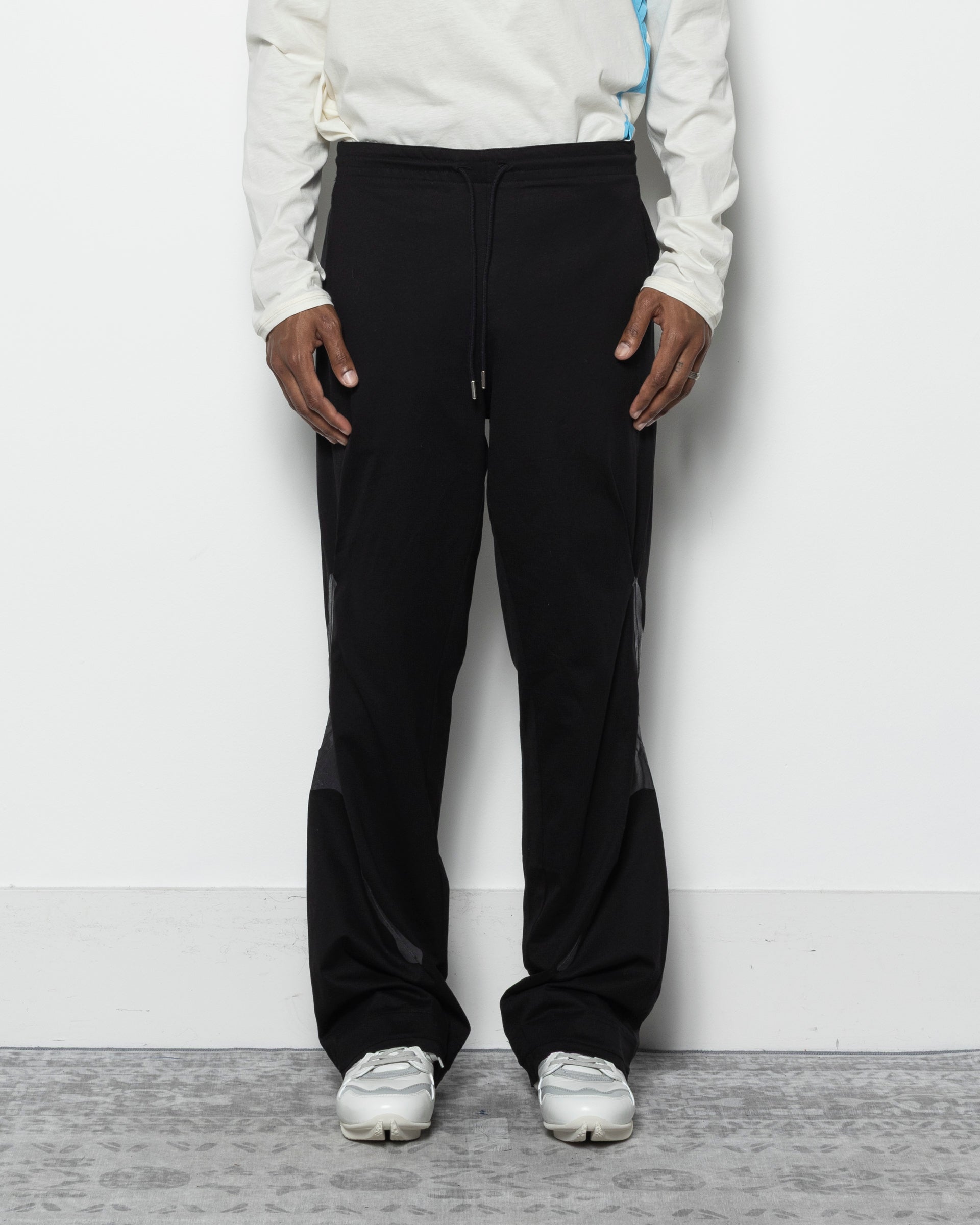 Alec K-Dart Jersey Trouser in Black