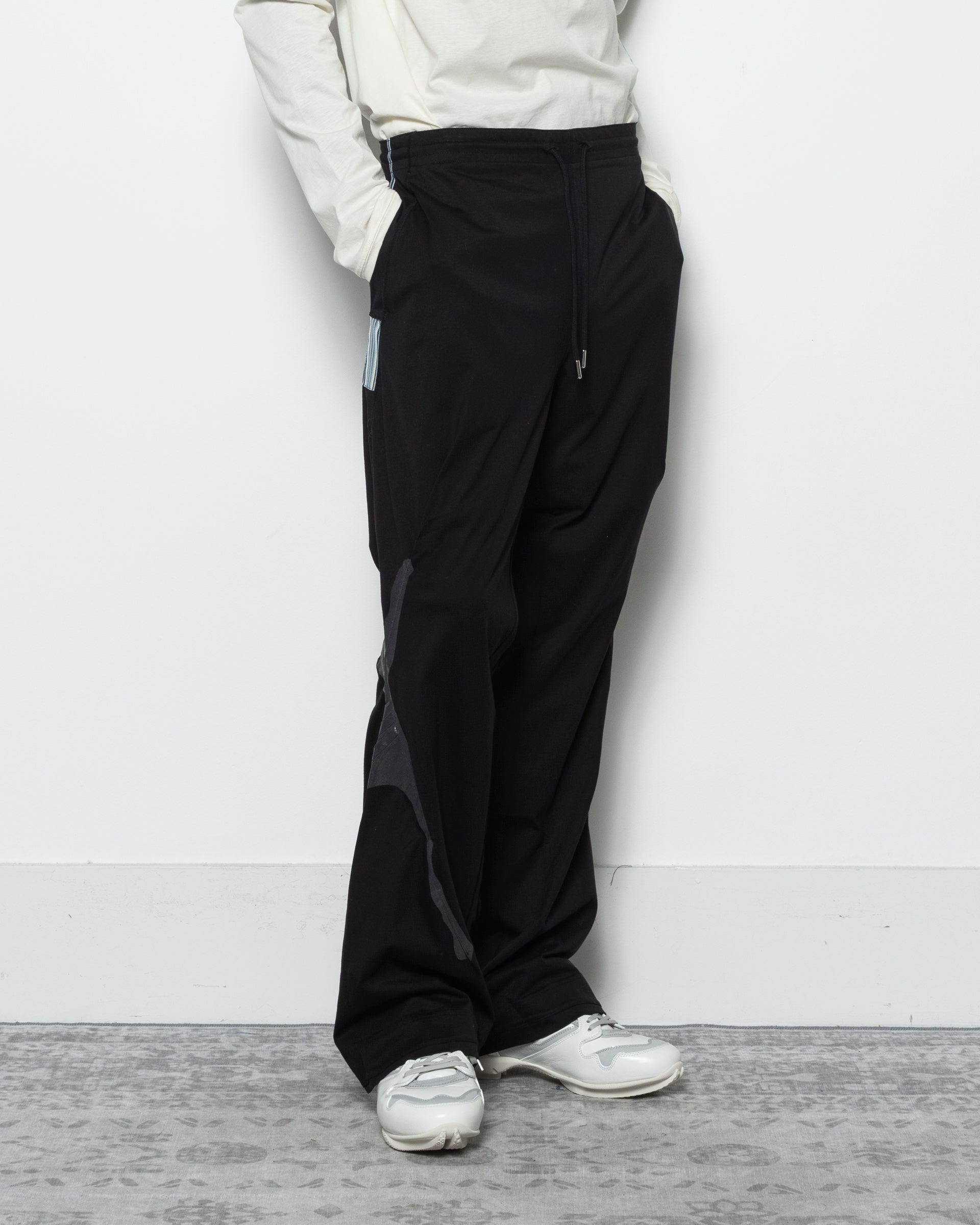 Alec K-Dart Jersey Trouser in Black