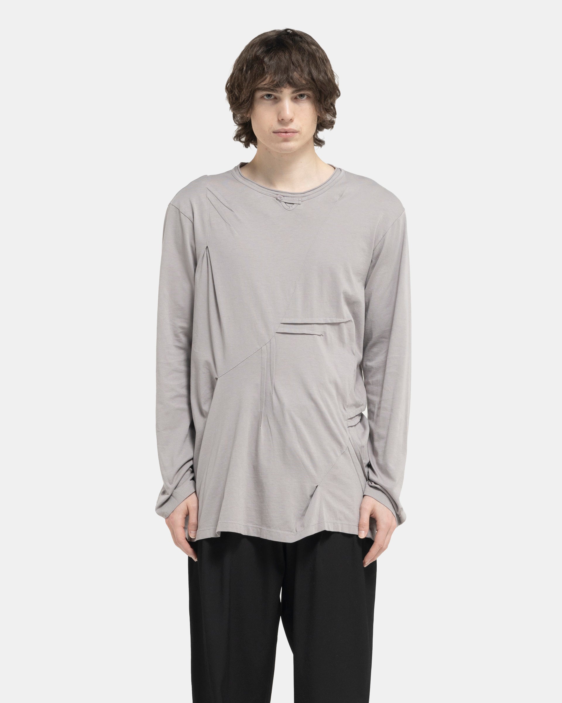 Ohne K-Dart Henley in Lilac