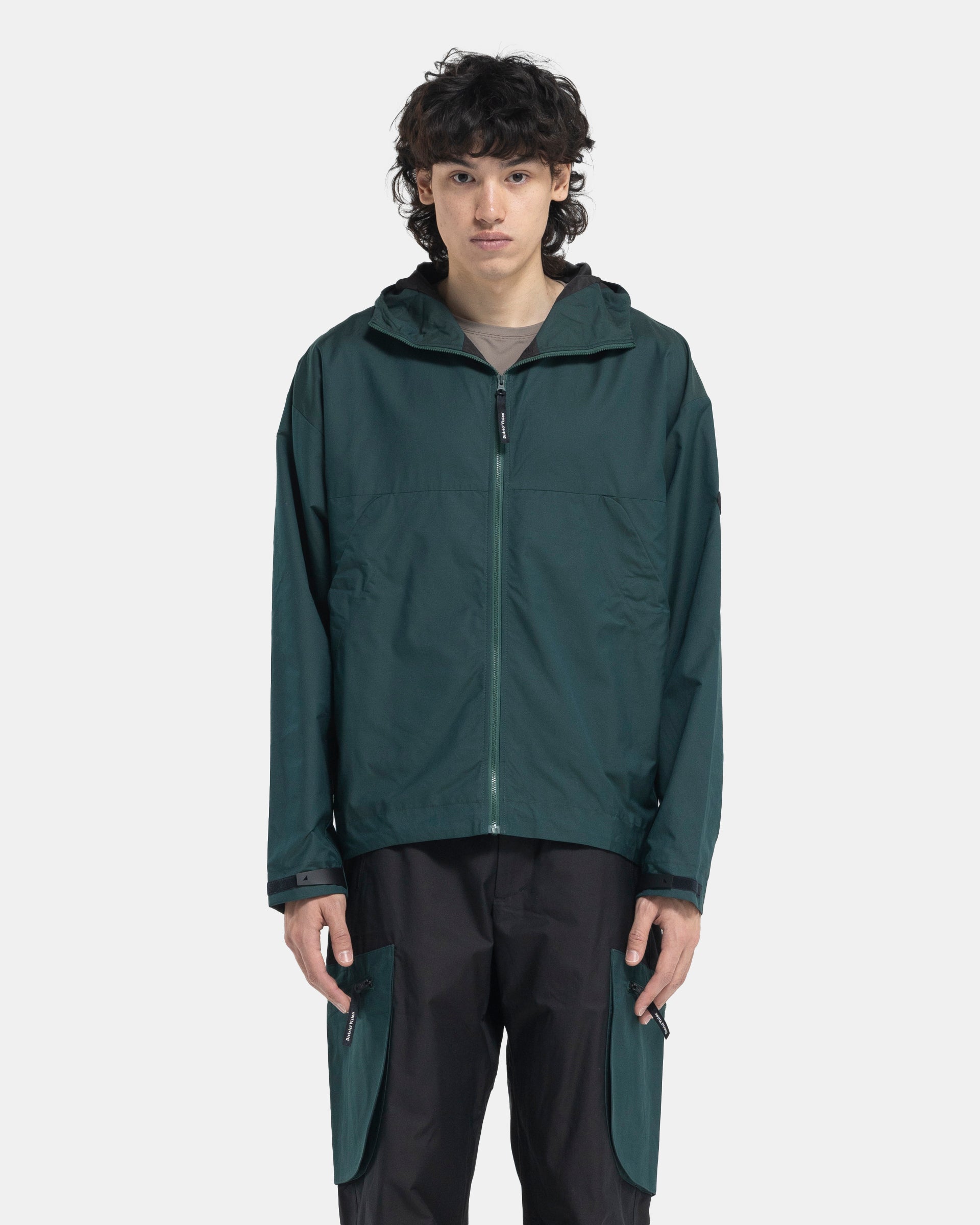 Organic Cotton DWR Jacket in Pine