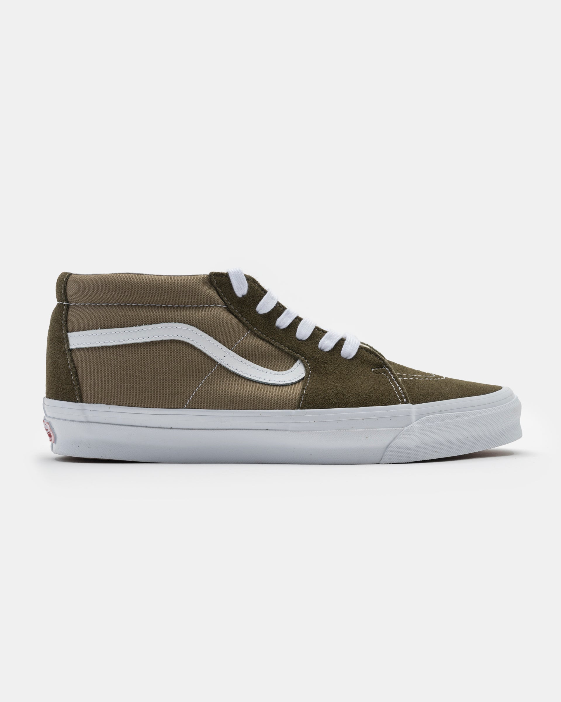 UA OG Sk8-Mid LX in Green and White