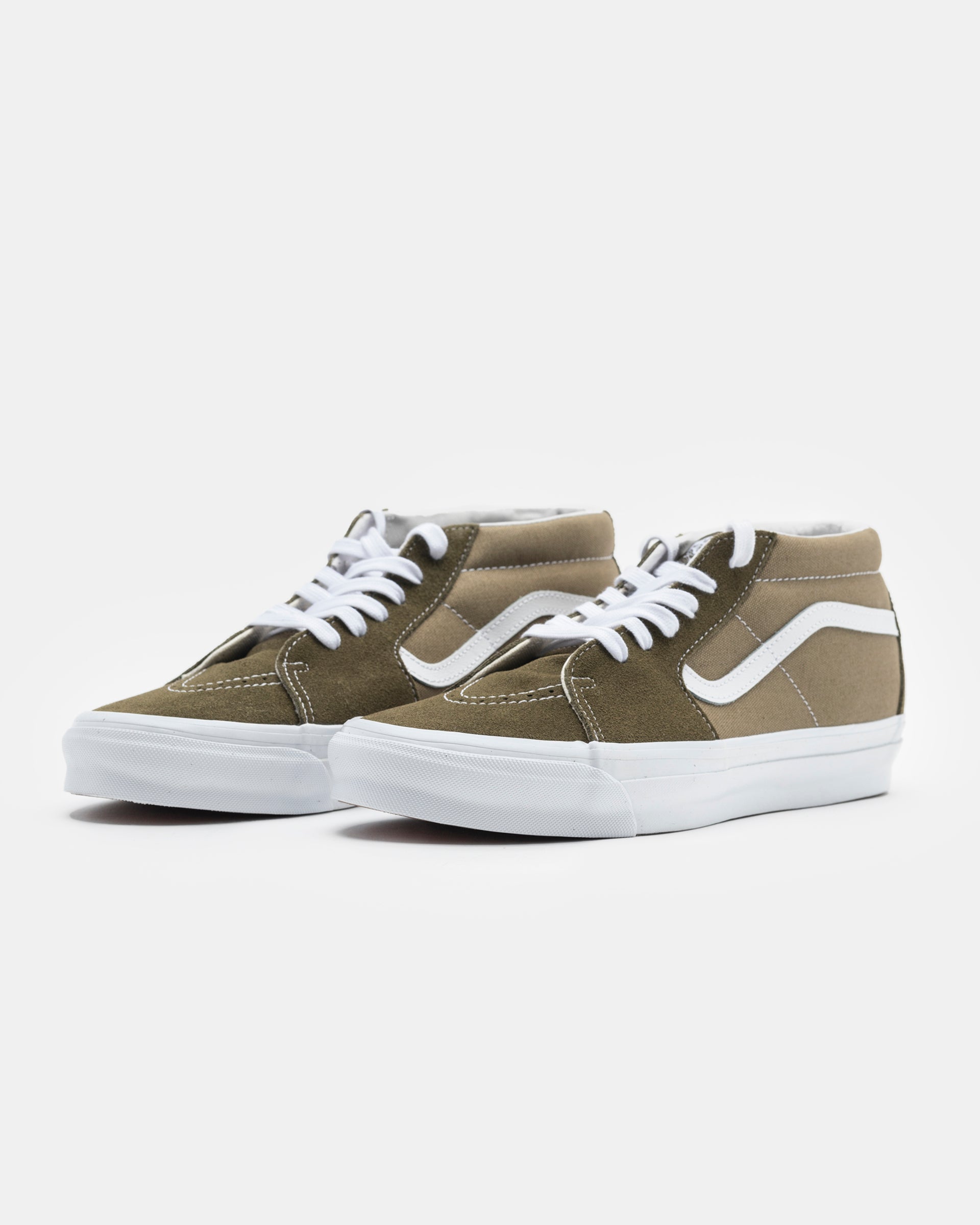 UA OG Sk8-Mid LX in Green and White