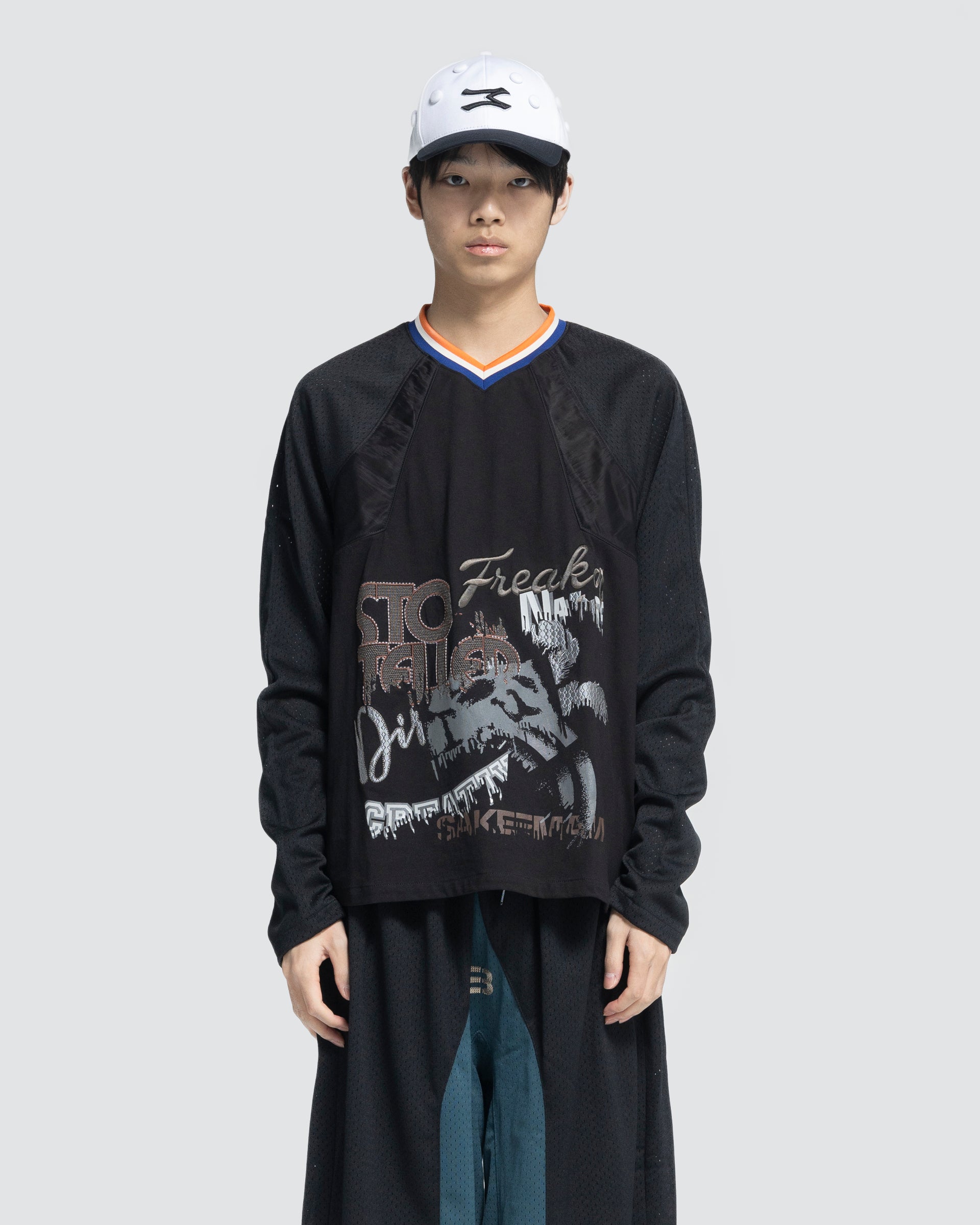 Spider Jersey in Euphoric Black