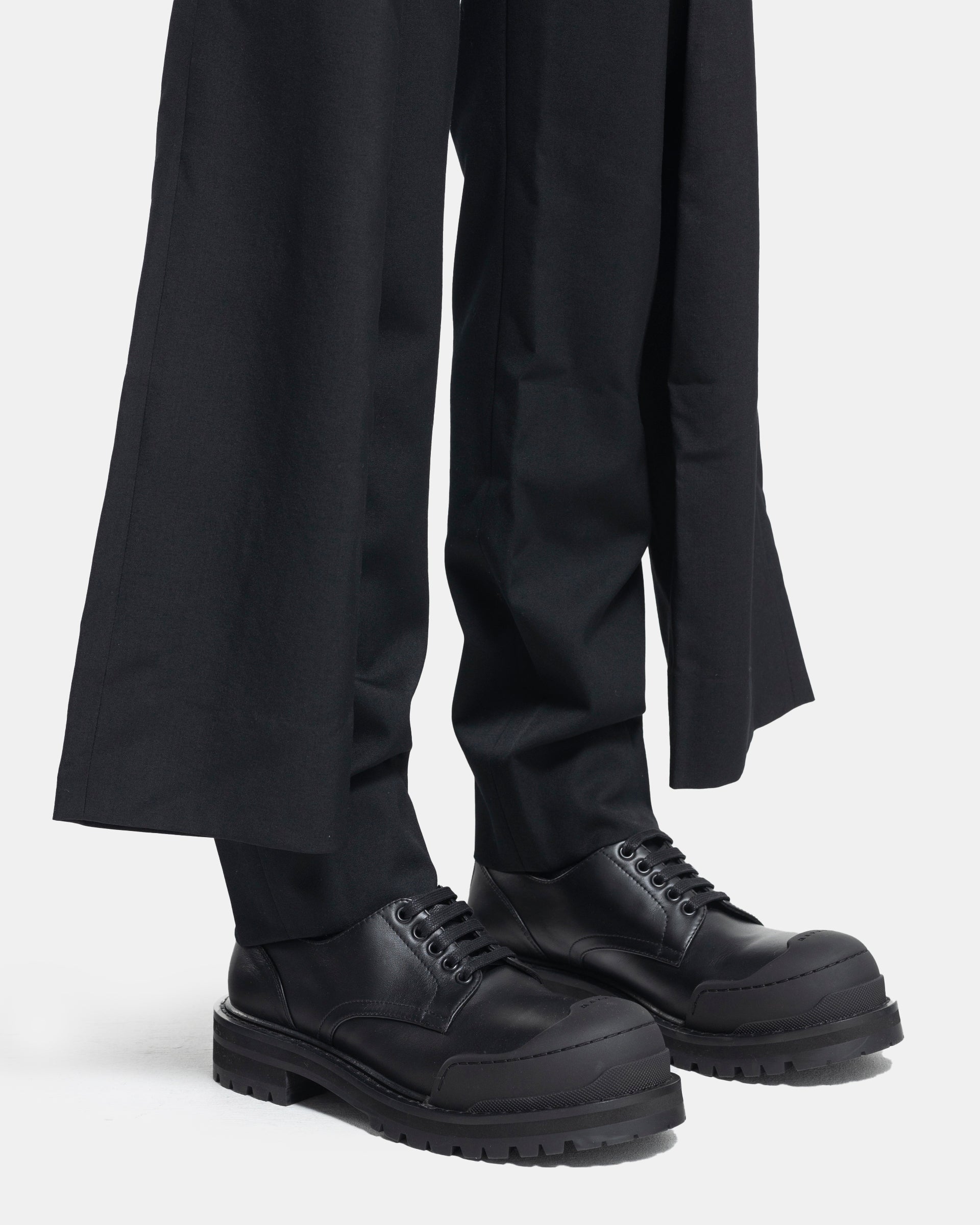 Double-Leg Trouser in Black