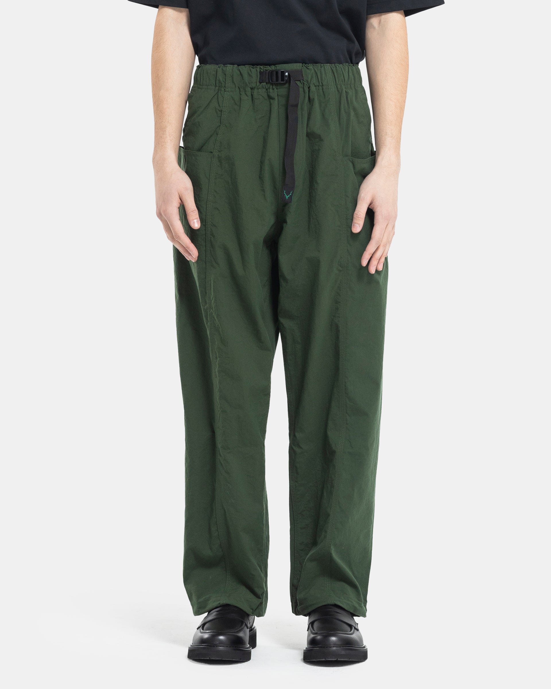 Belted CS Pant in Green