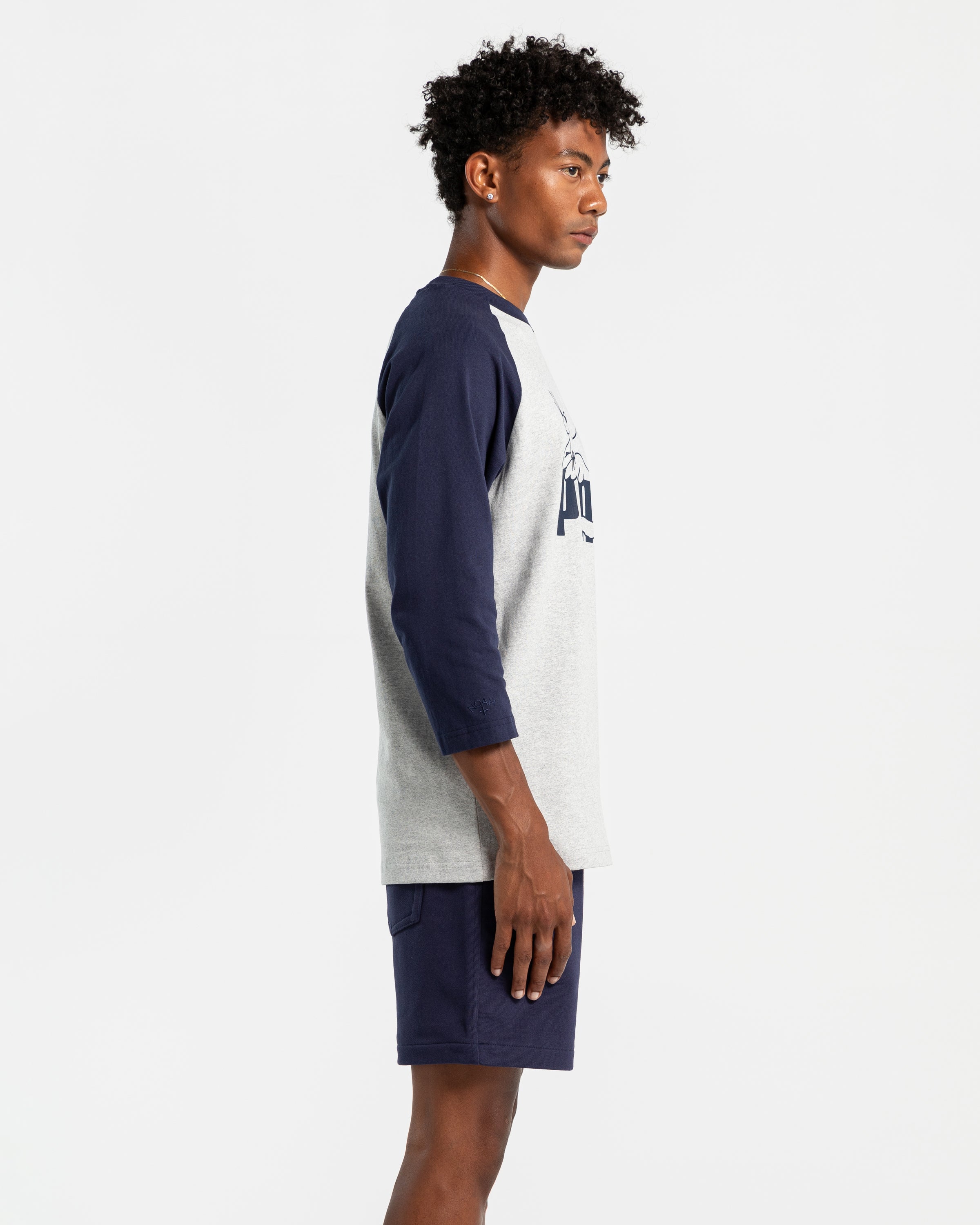 Puma x Noah Raglan Longsleeve in Blue