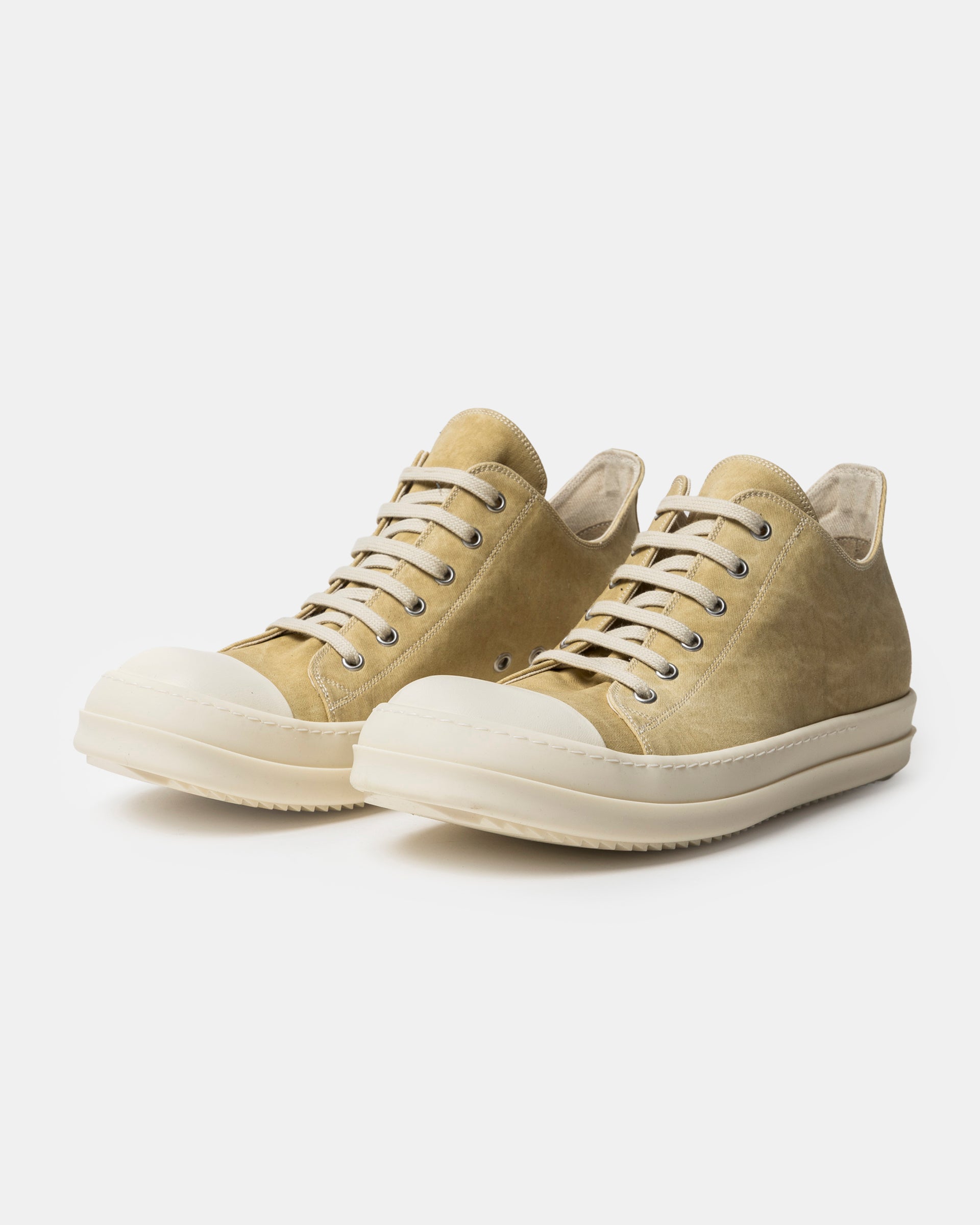 Low Sneakers in Parchment/Milk