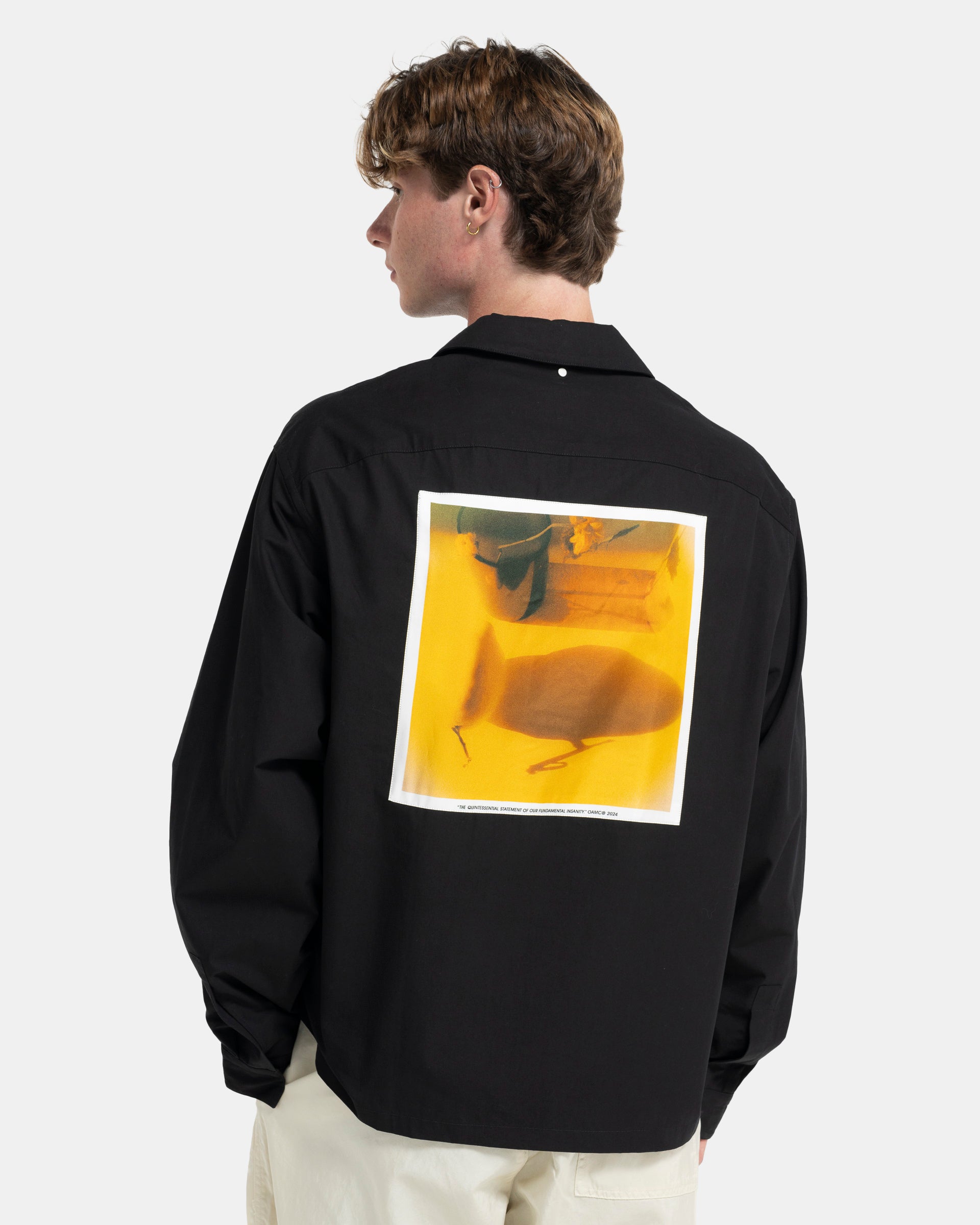 System Shirt in Black