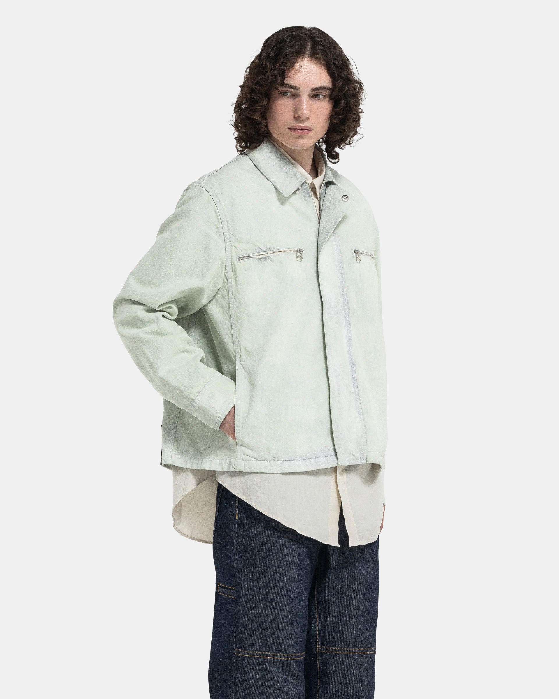 Titan Jacket in Pistachio