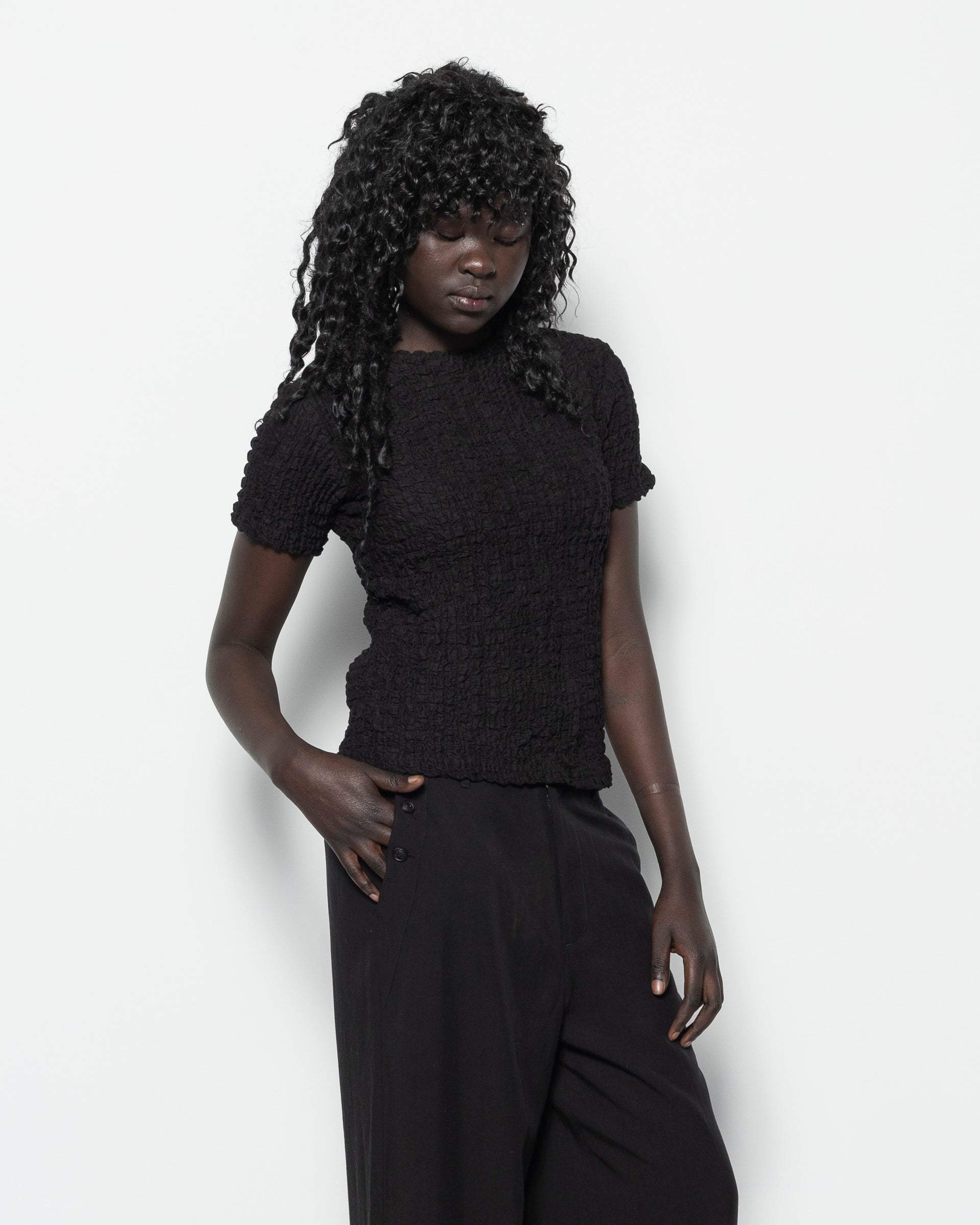 Slim T-Shirt in Black
