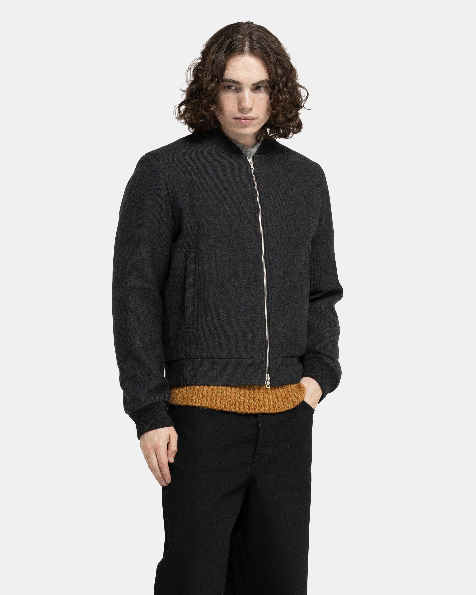 Dries Van Noten Vanny Jacket in Anthracite