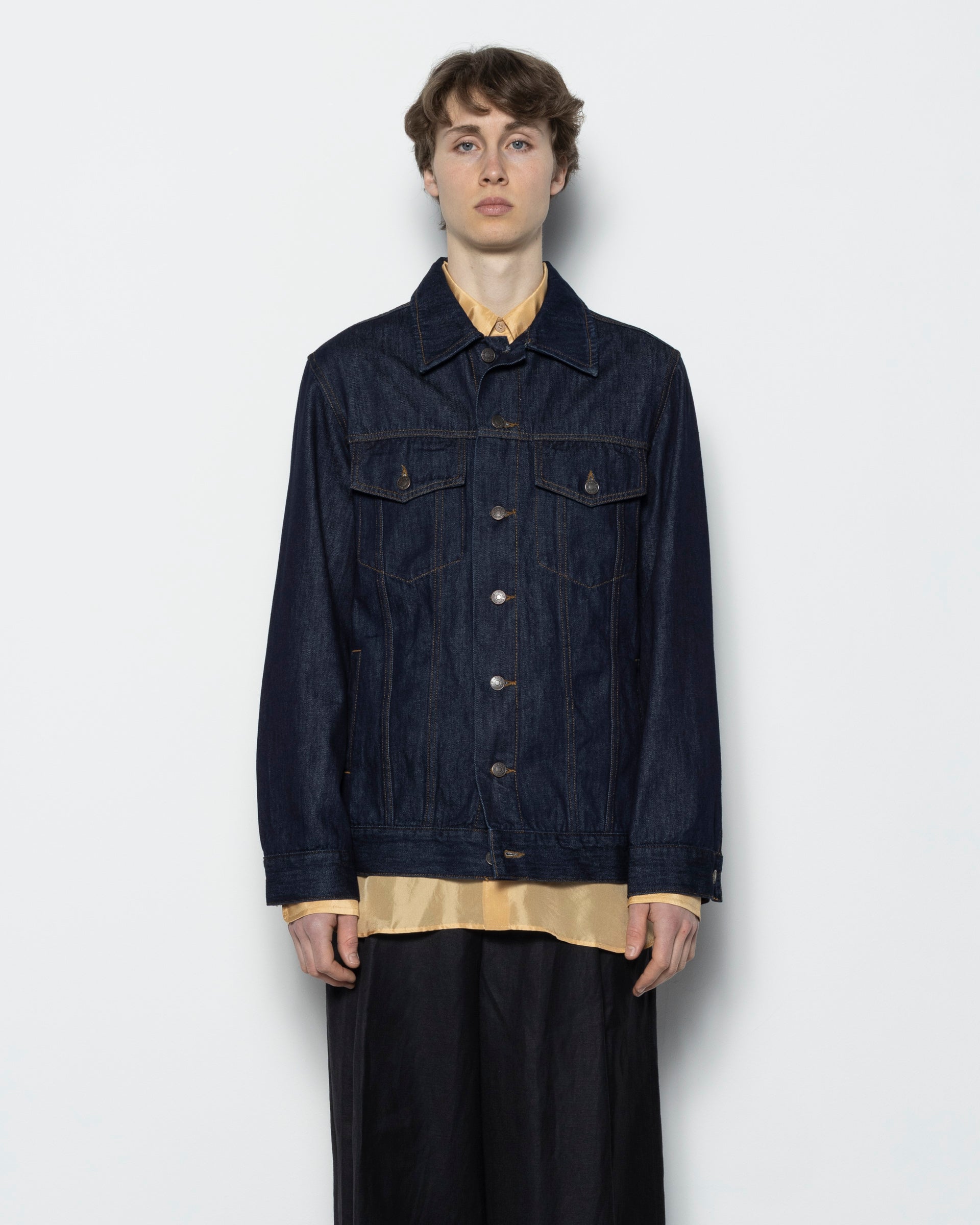 Vipin Jacket in Indigo