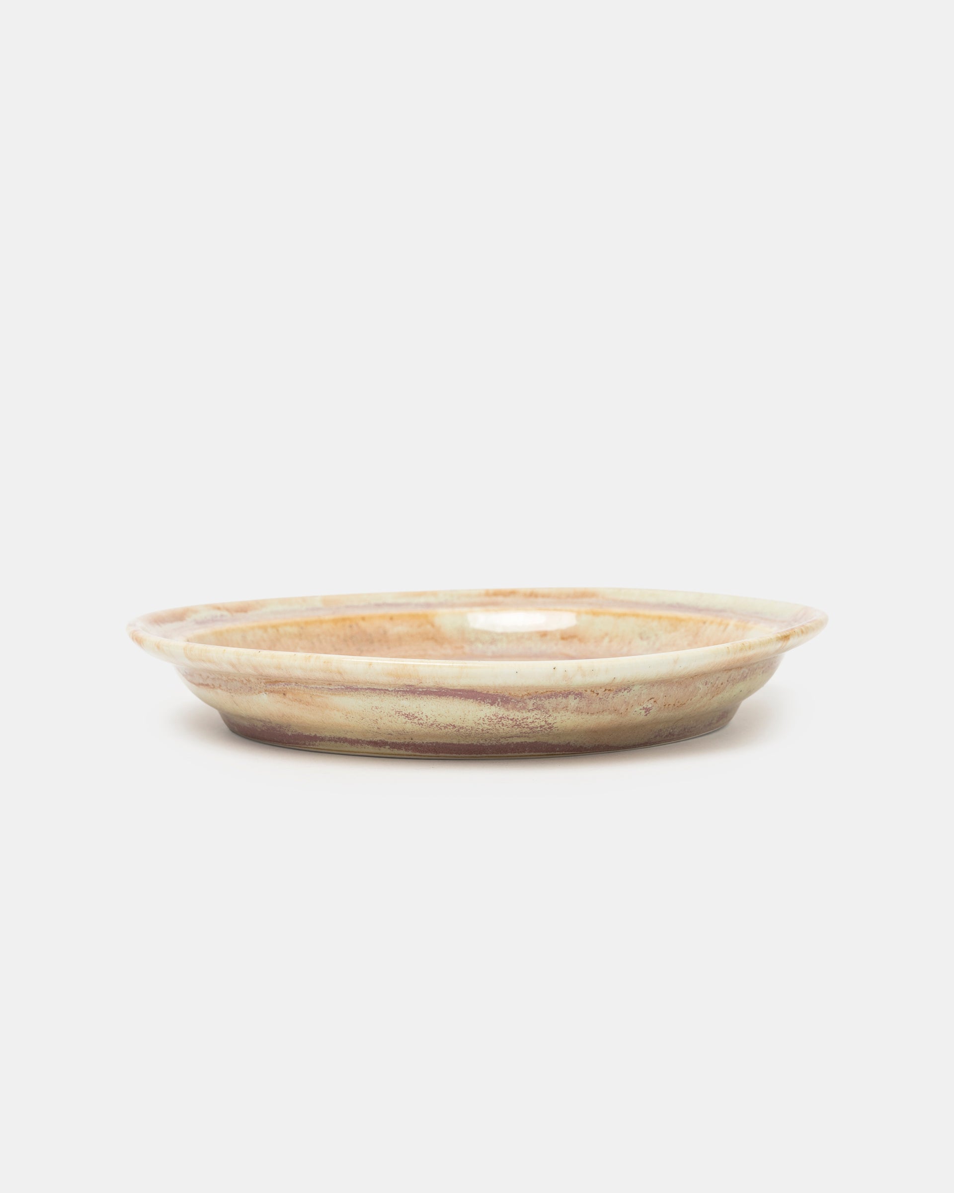 01 Plate in Peach and Pink