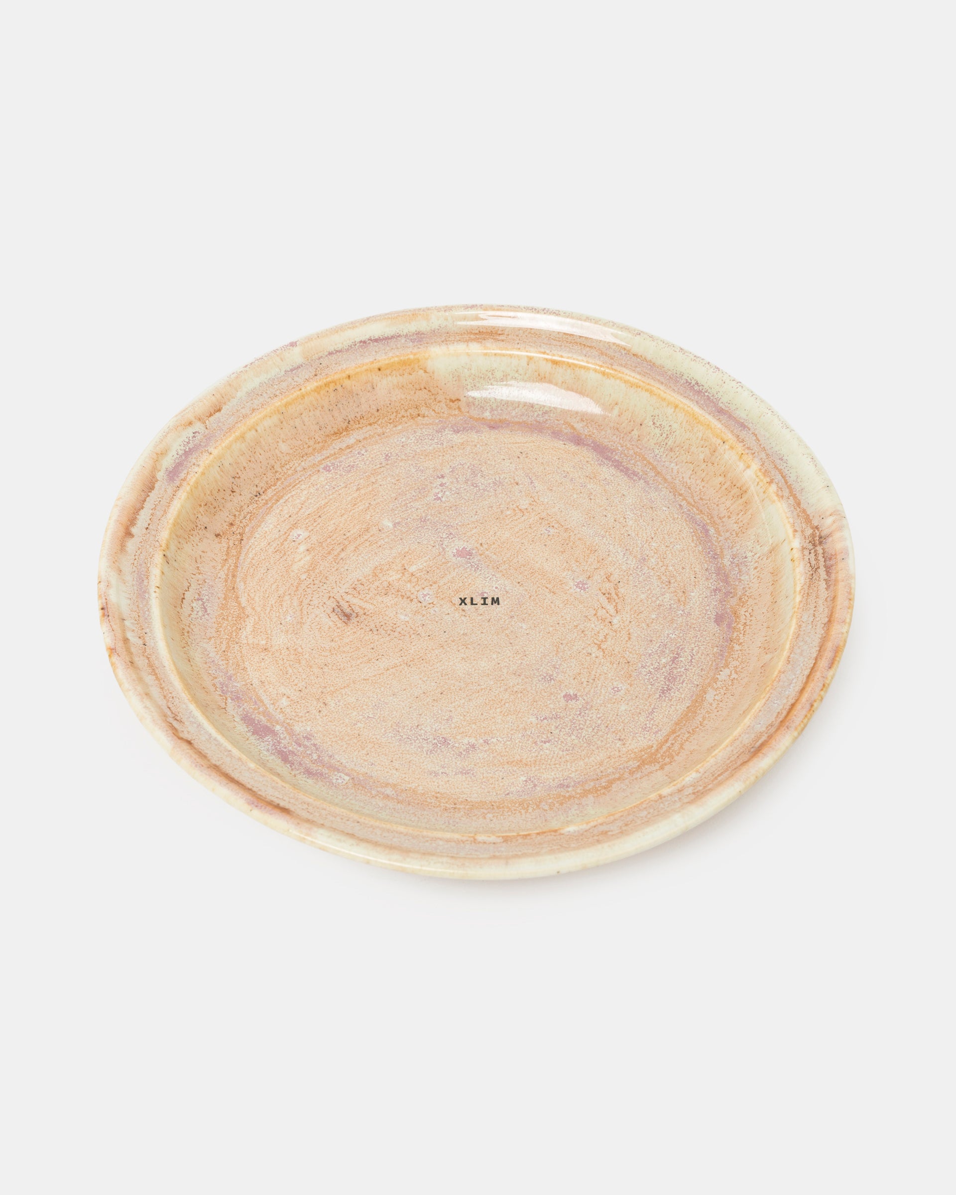 01 Plate in Peach and Pink