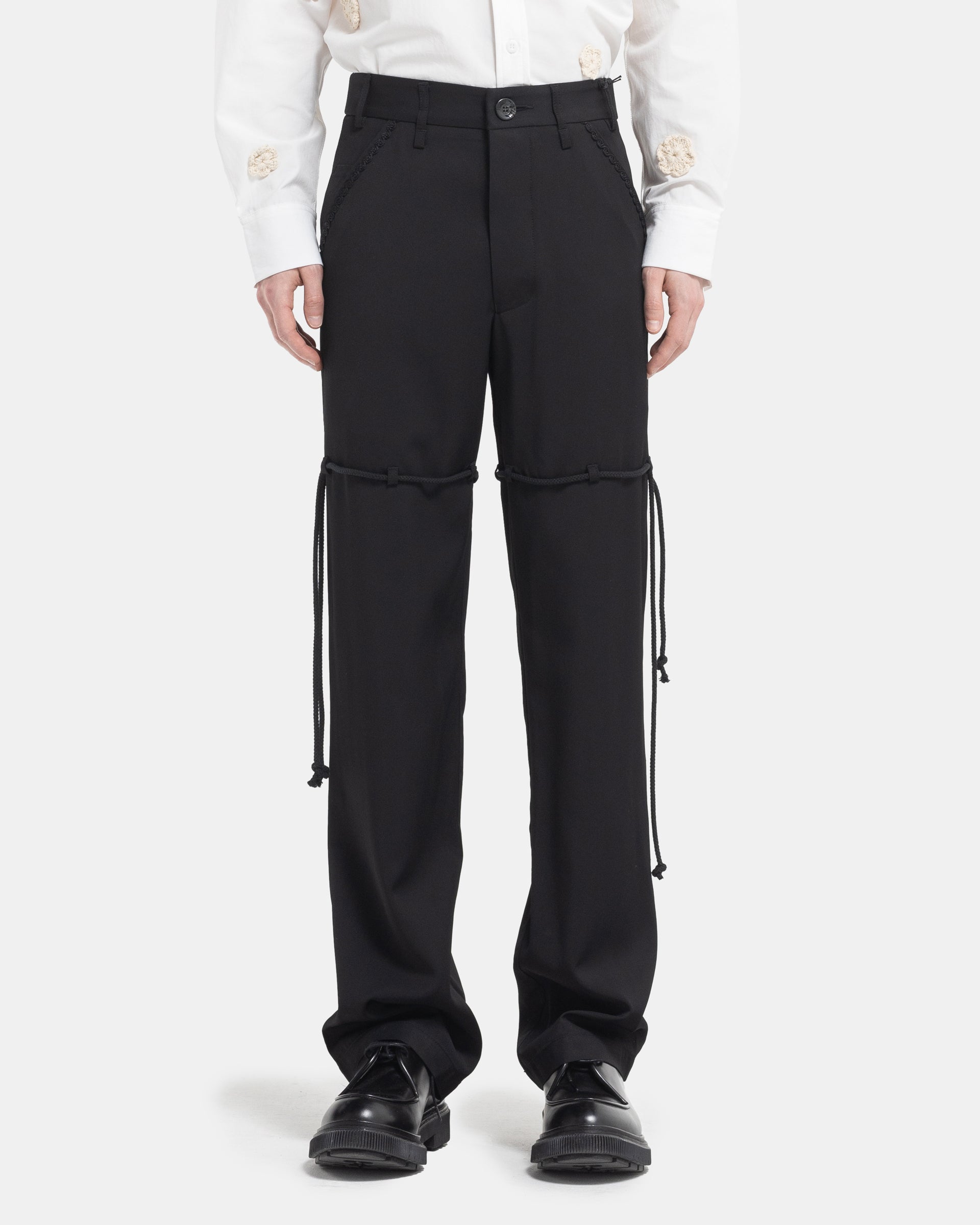 Song For The Mute Dress Pant in Black