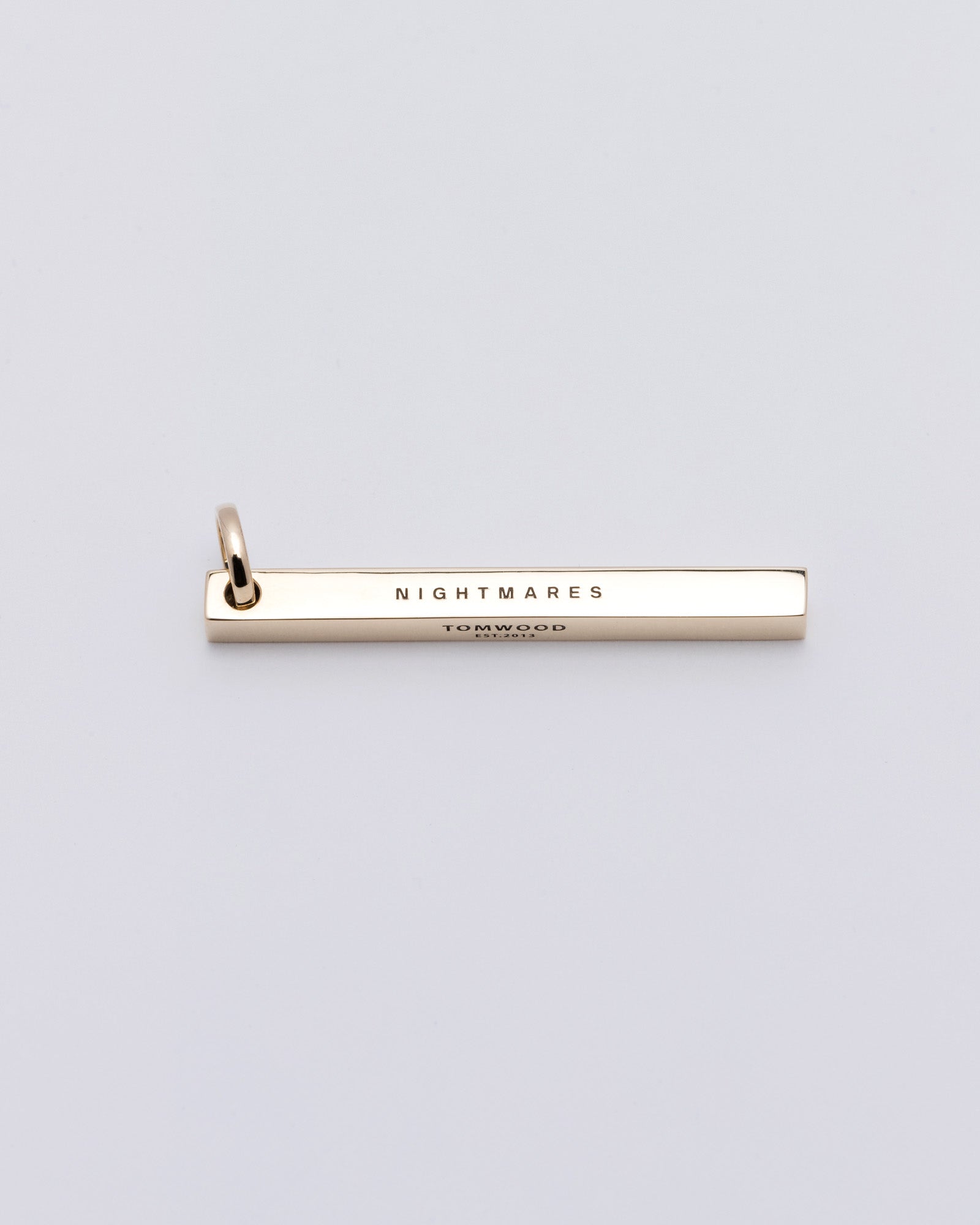 Cube Pendant Gold