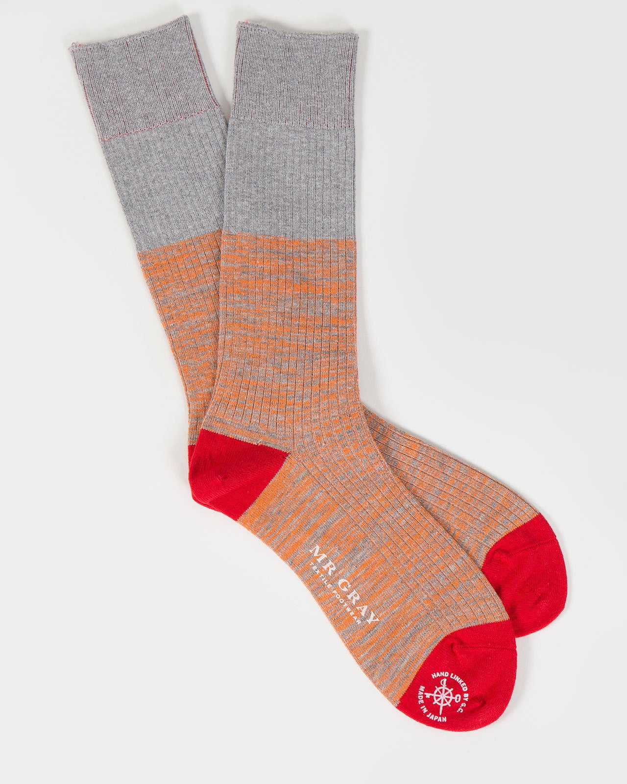 Reverse Hi-Vis Melange Sock
