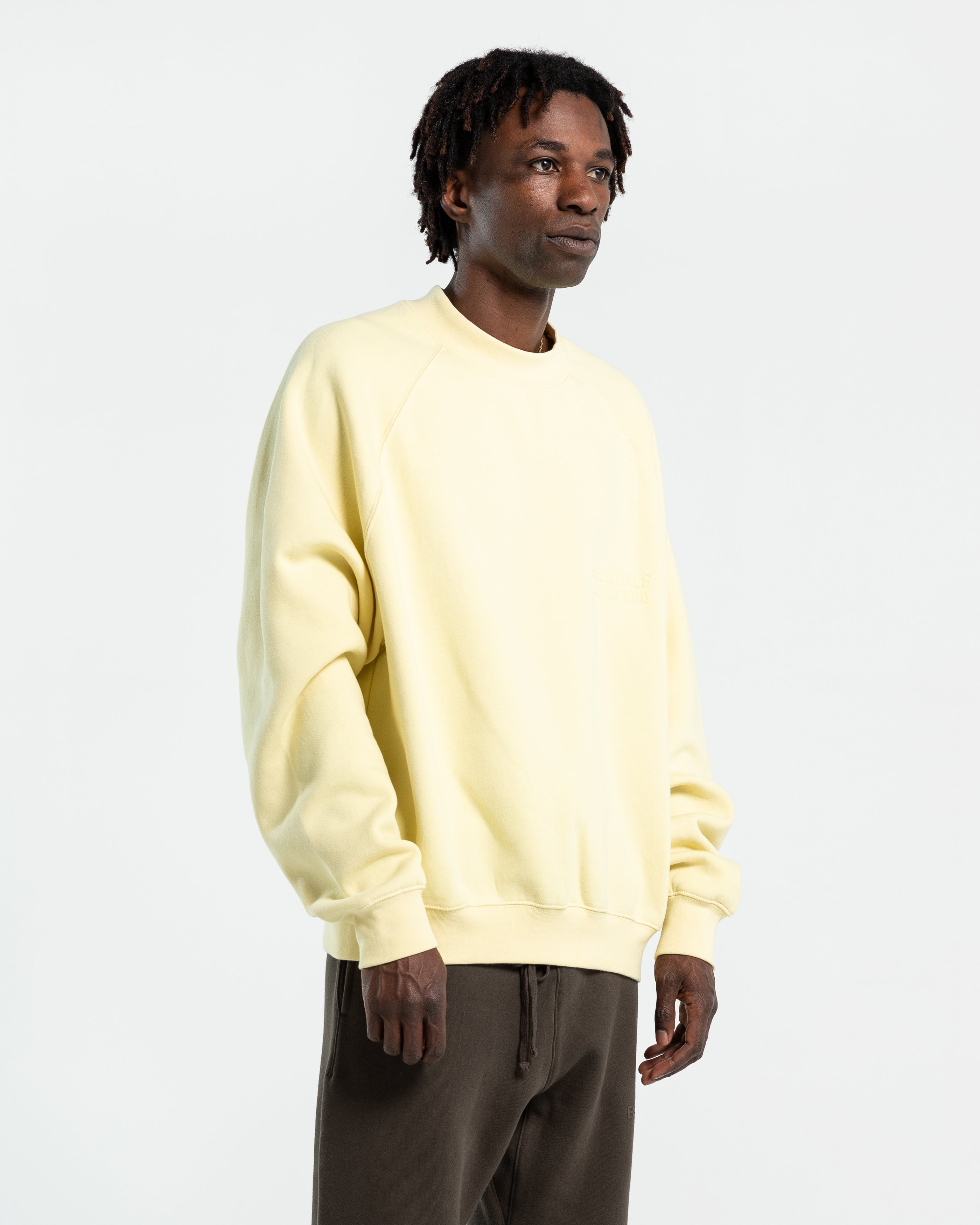 Crewneck in Canary