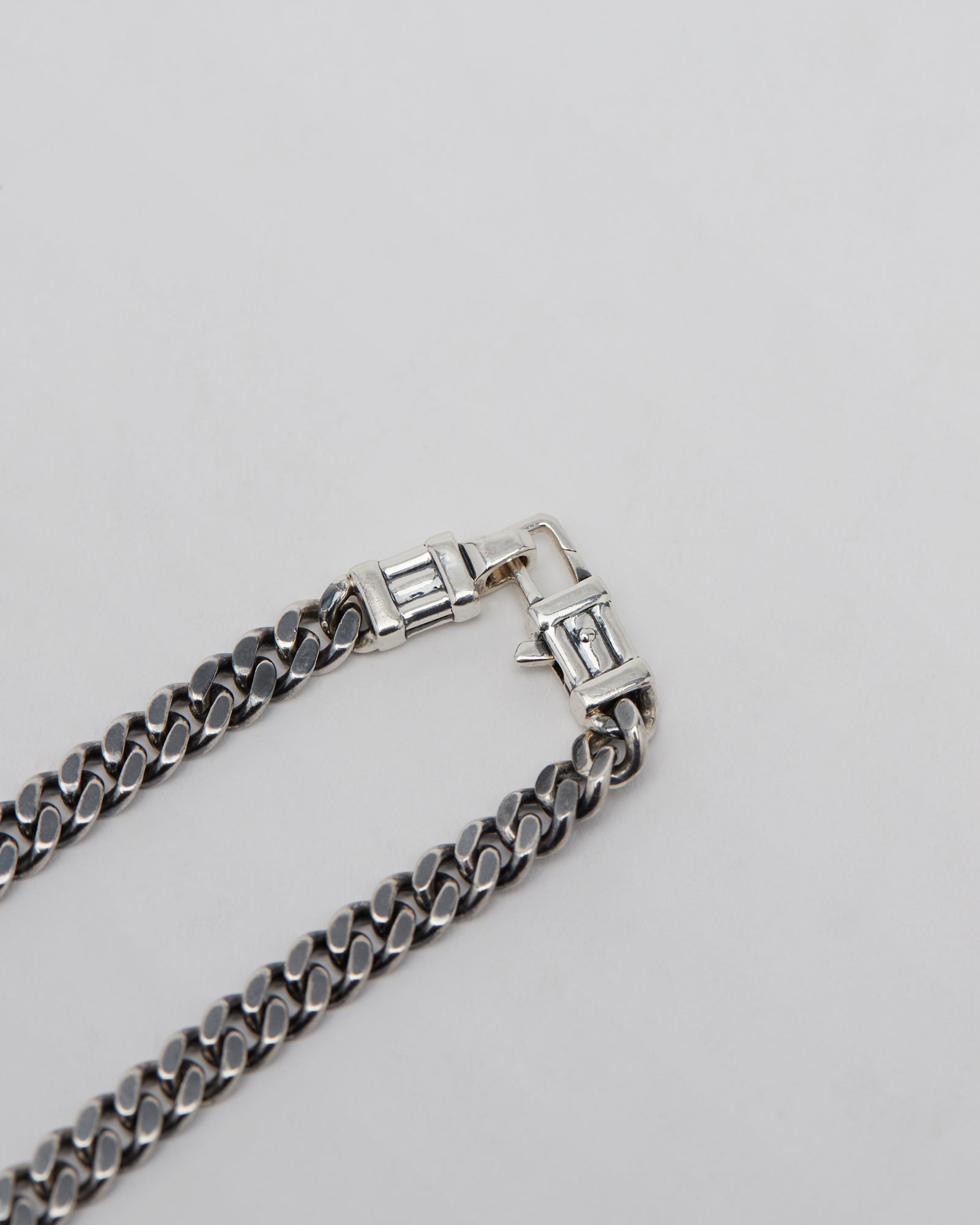 Curb Chain L in Silver