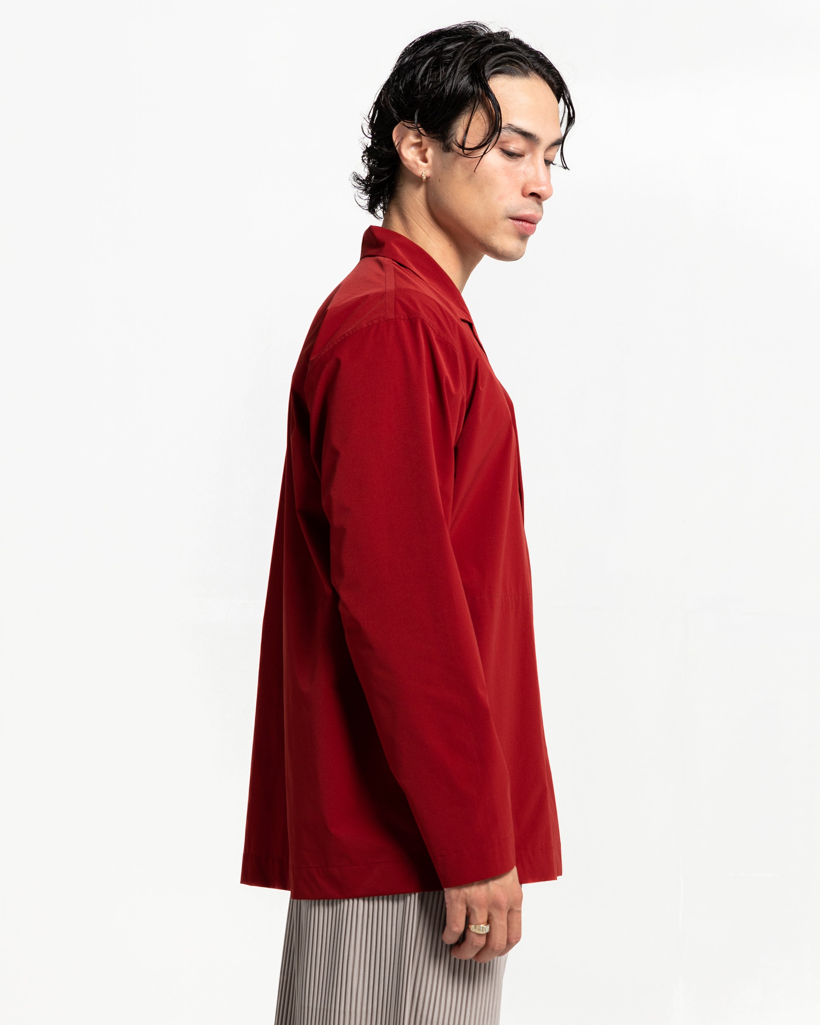 Stretch Shirt in Red