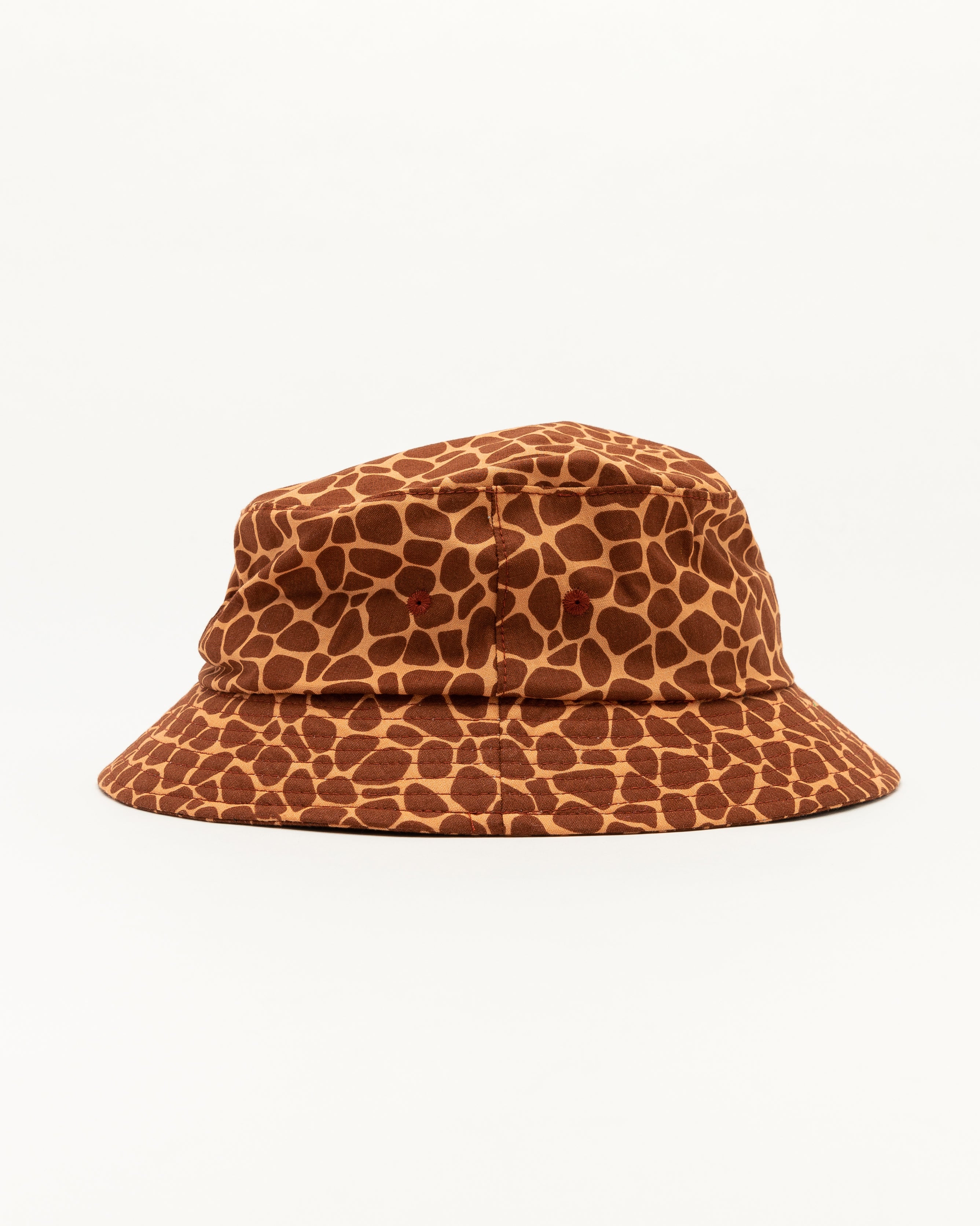 Bucket Hat in Giraffe