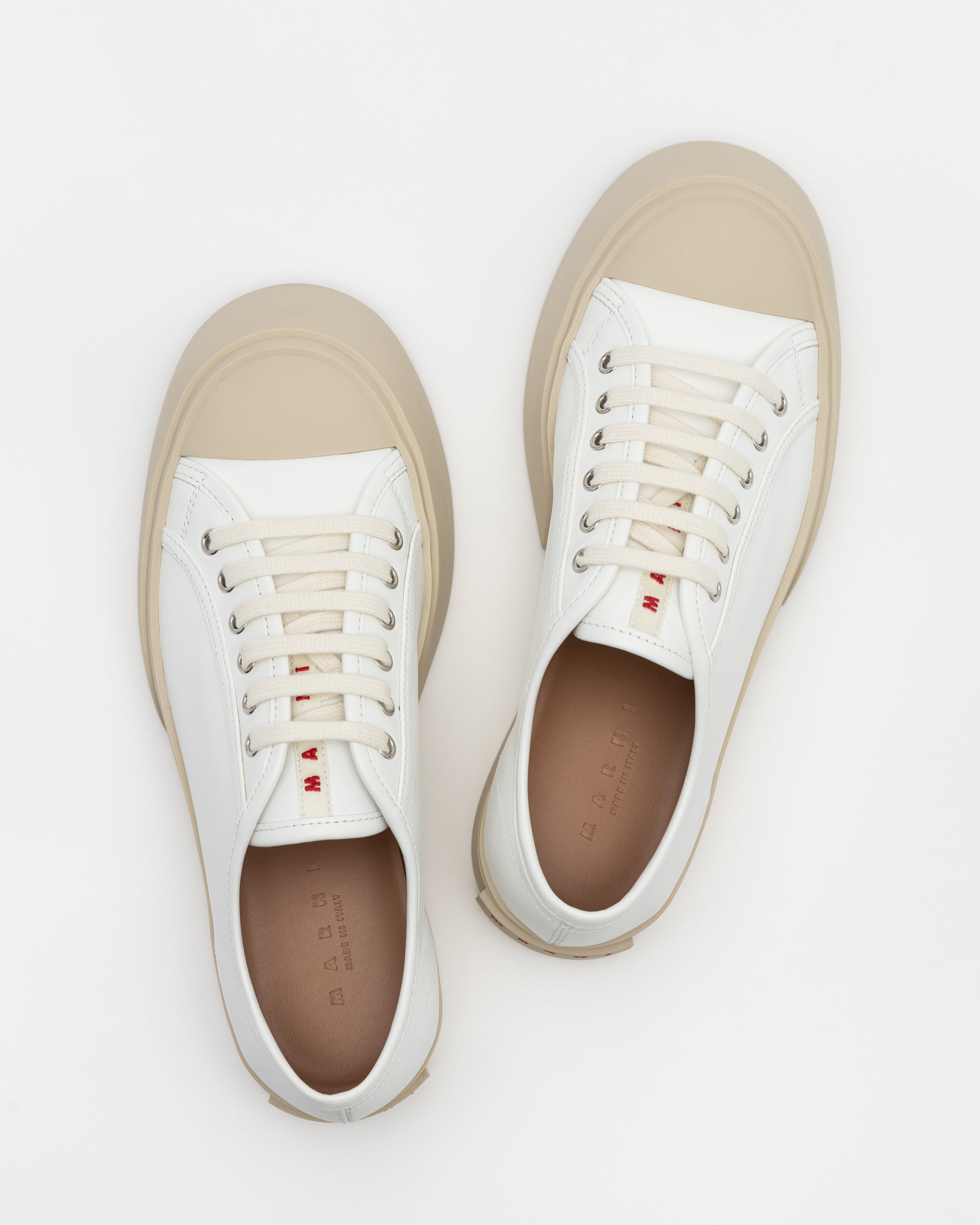 Pablo Lace-Up Sneaker in White
