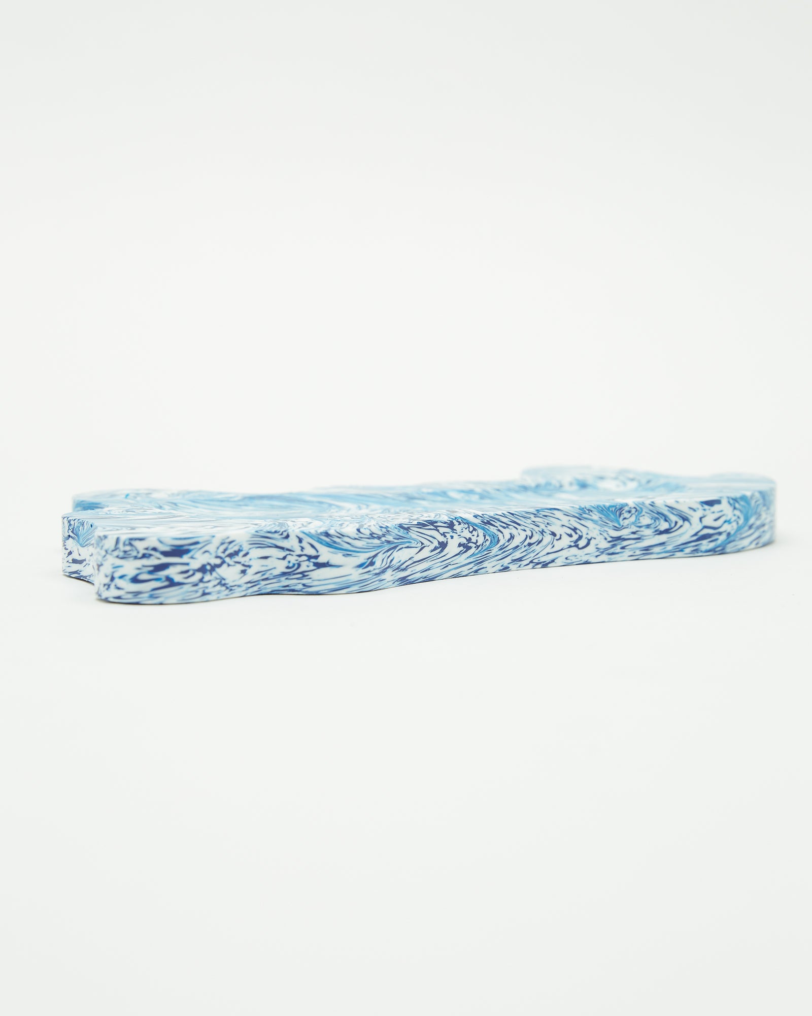 Melting Structures Desk Tray in Blue Wave