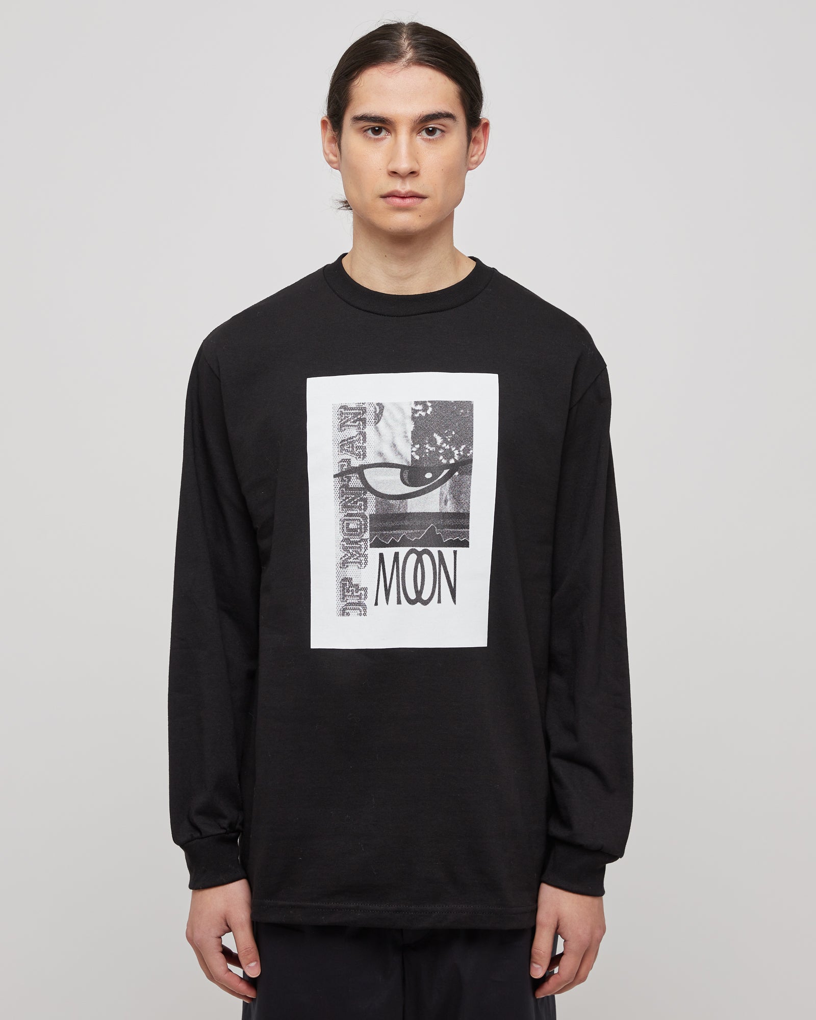 New Order Logo L/S in Black