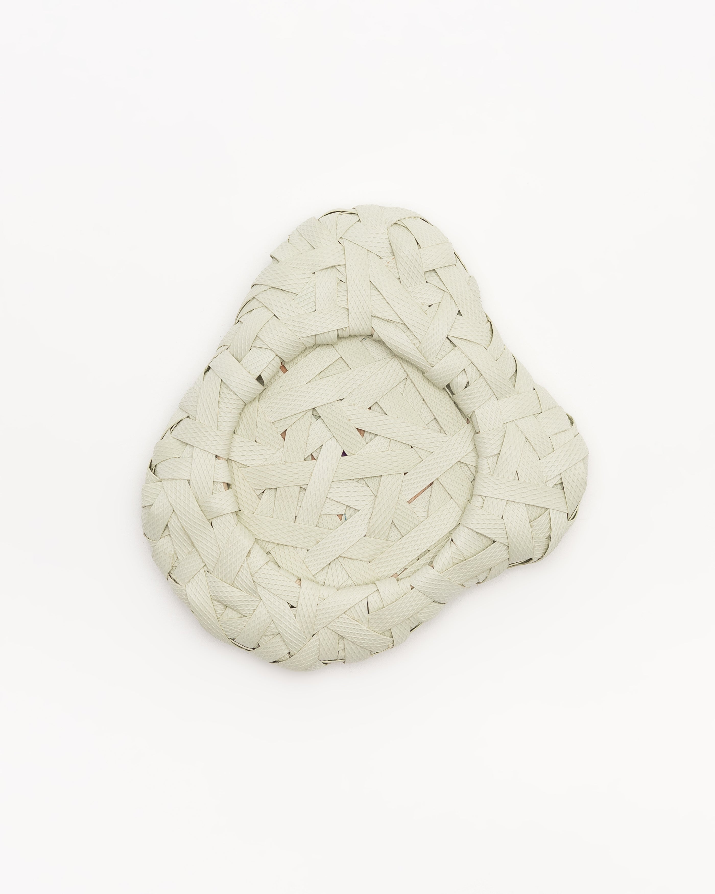 Woven Ecology Coaster in White