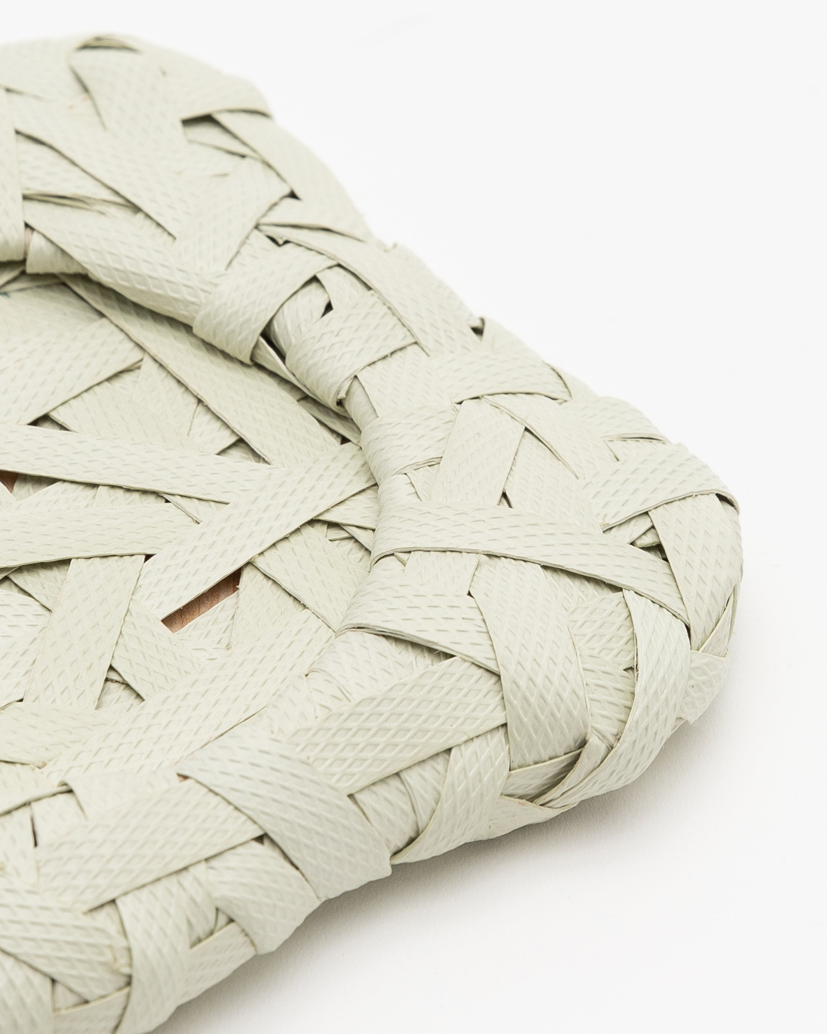Woven Ecology Coaster in White