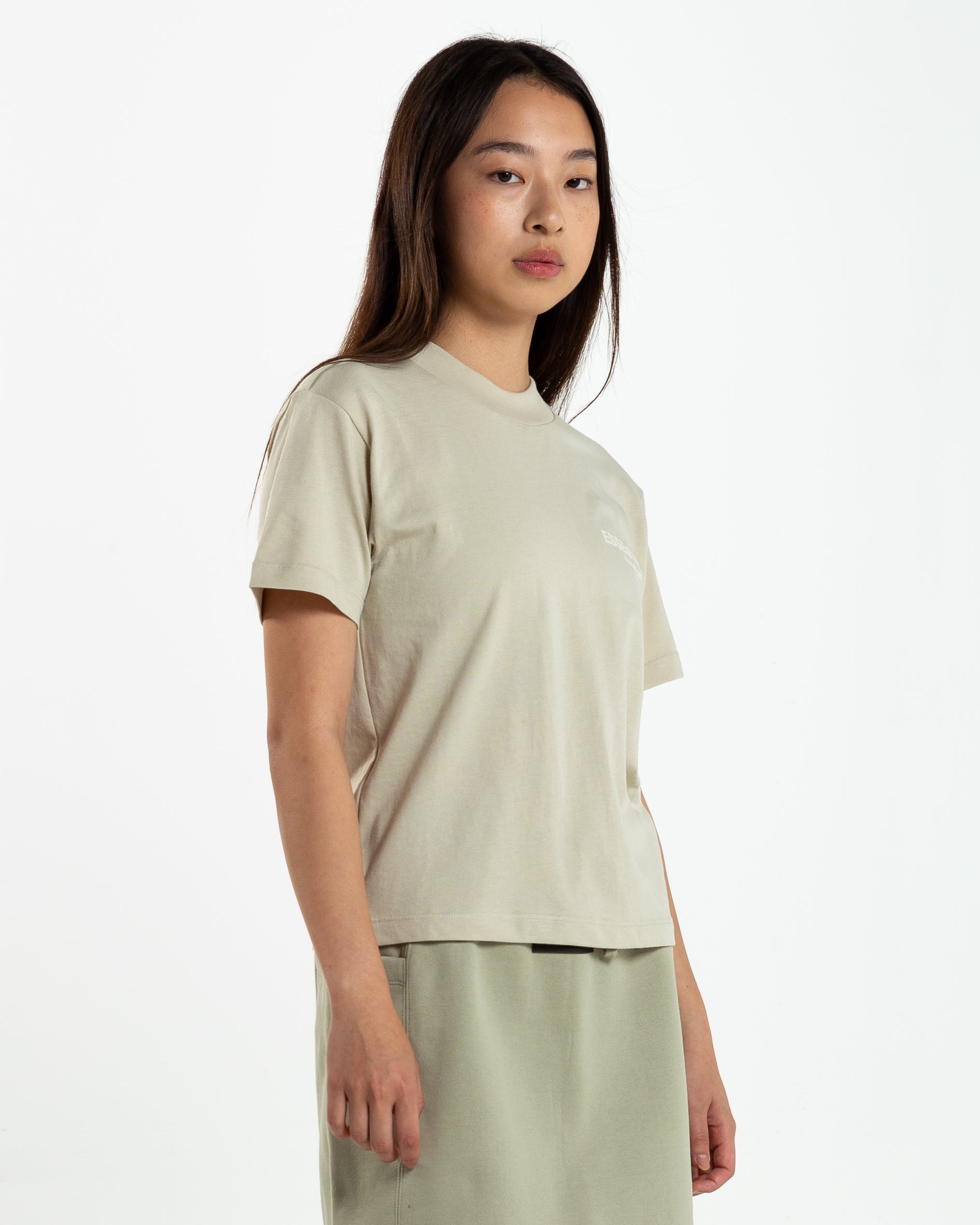 Women's S/S T-Shirt in Wheat