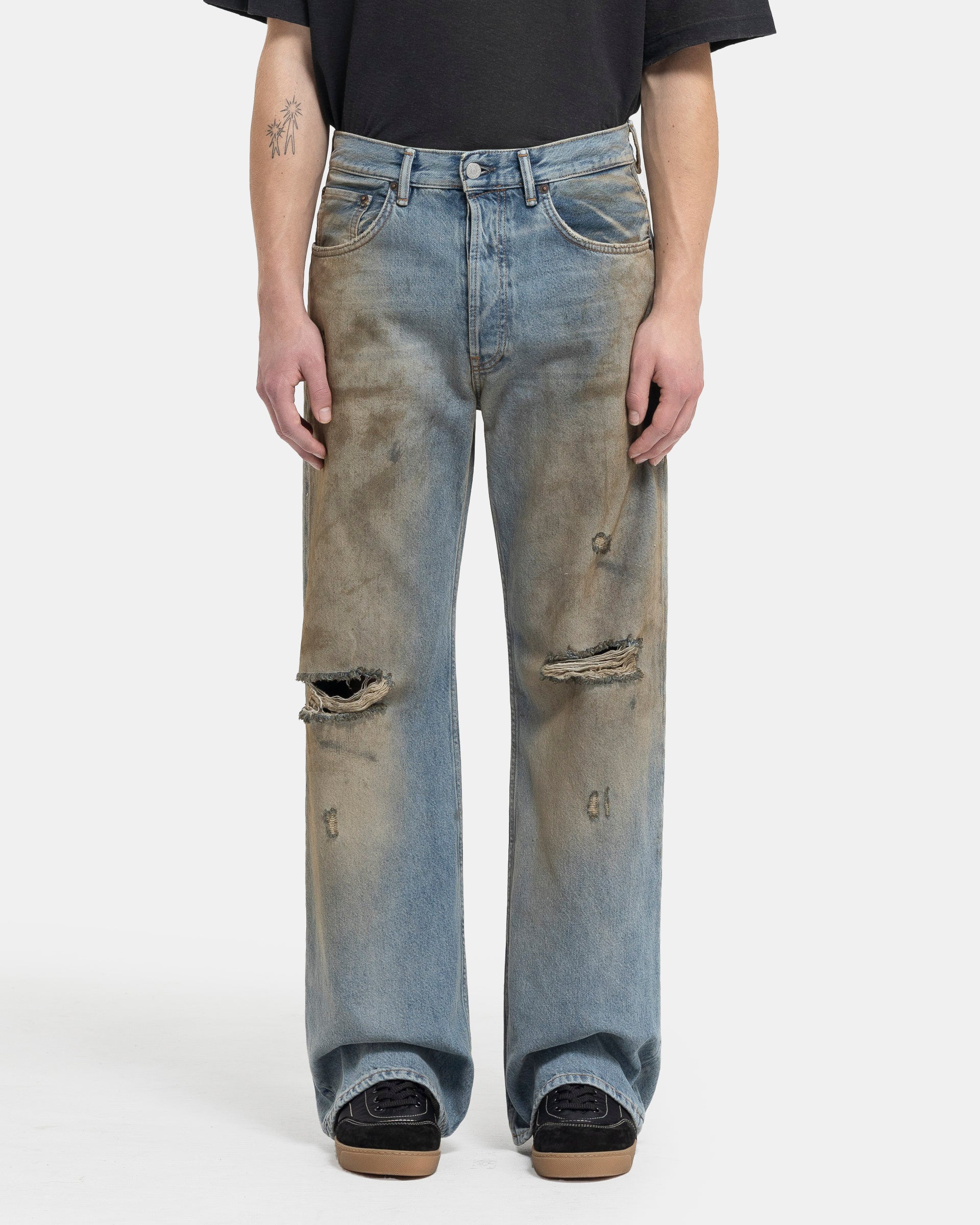 Acne Studios ルーズフィットジーンズ - 2021M 美品30/30 Acne Studios - Regular fit jeans - 2021M - Mid Blue