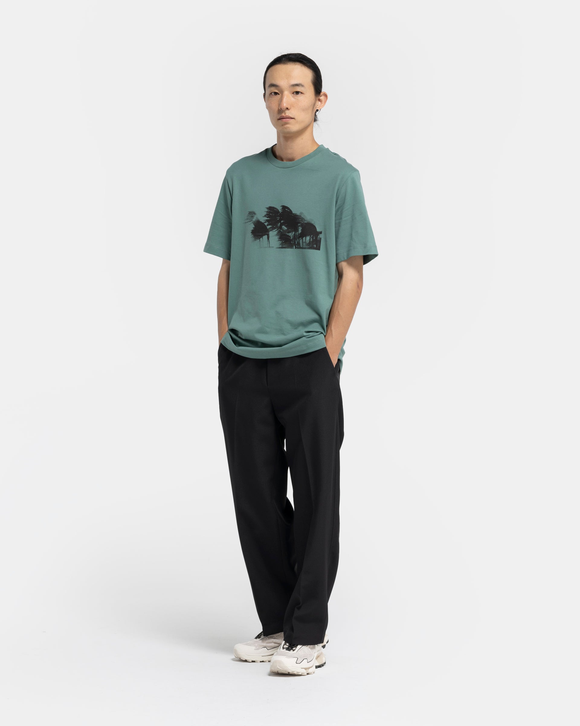 Palms T-Shirt in Pine