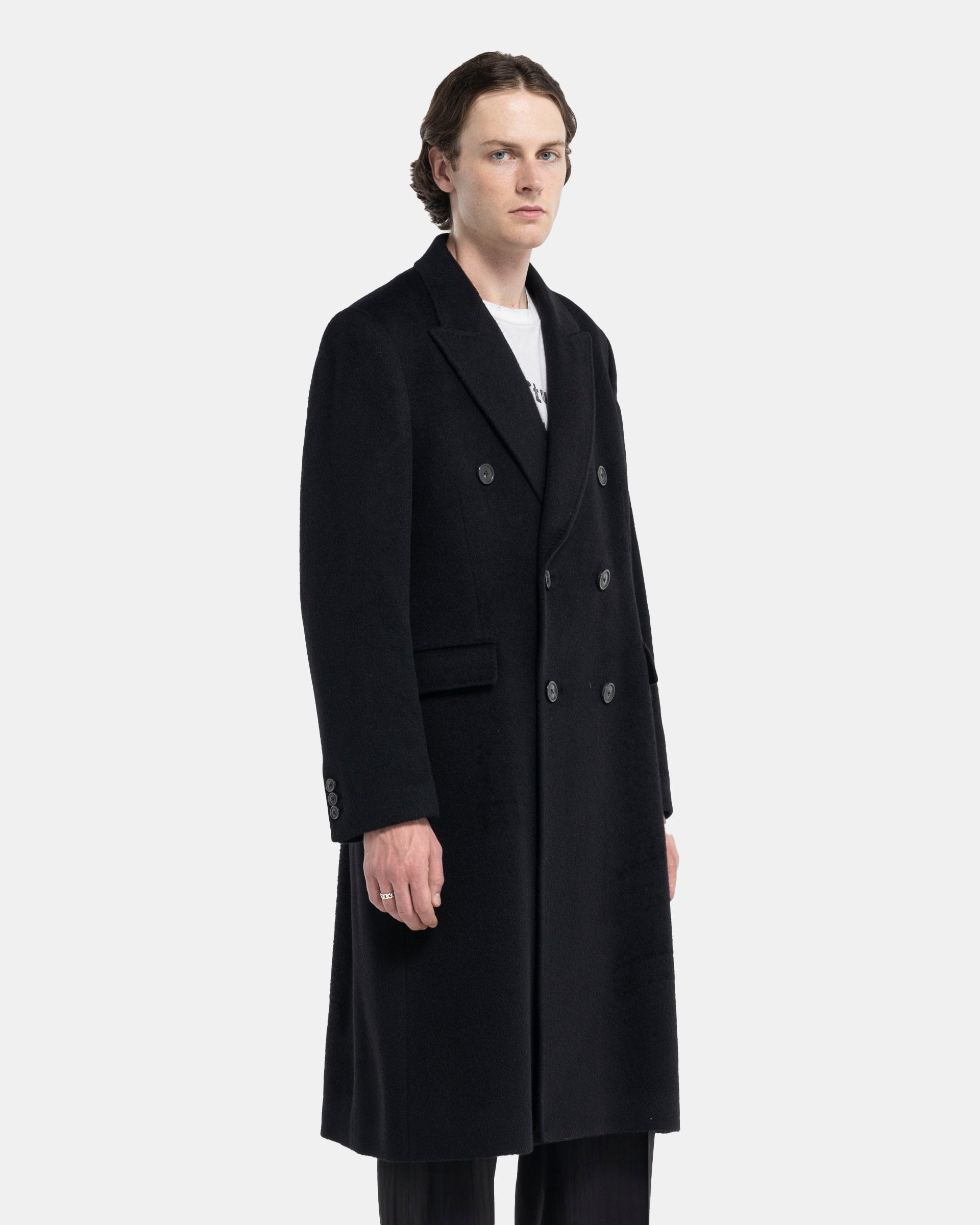 Whale Coat in Black