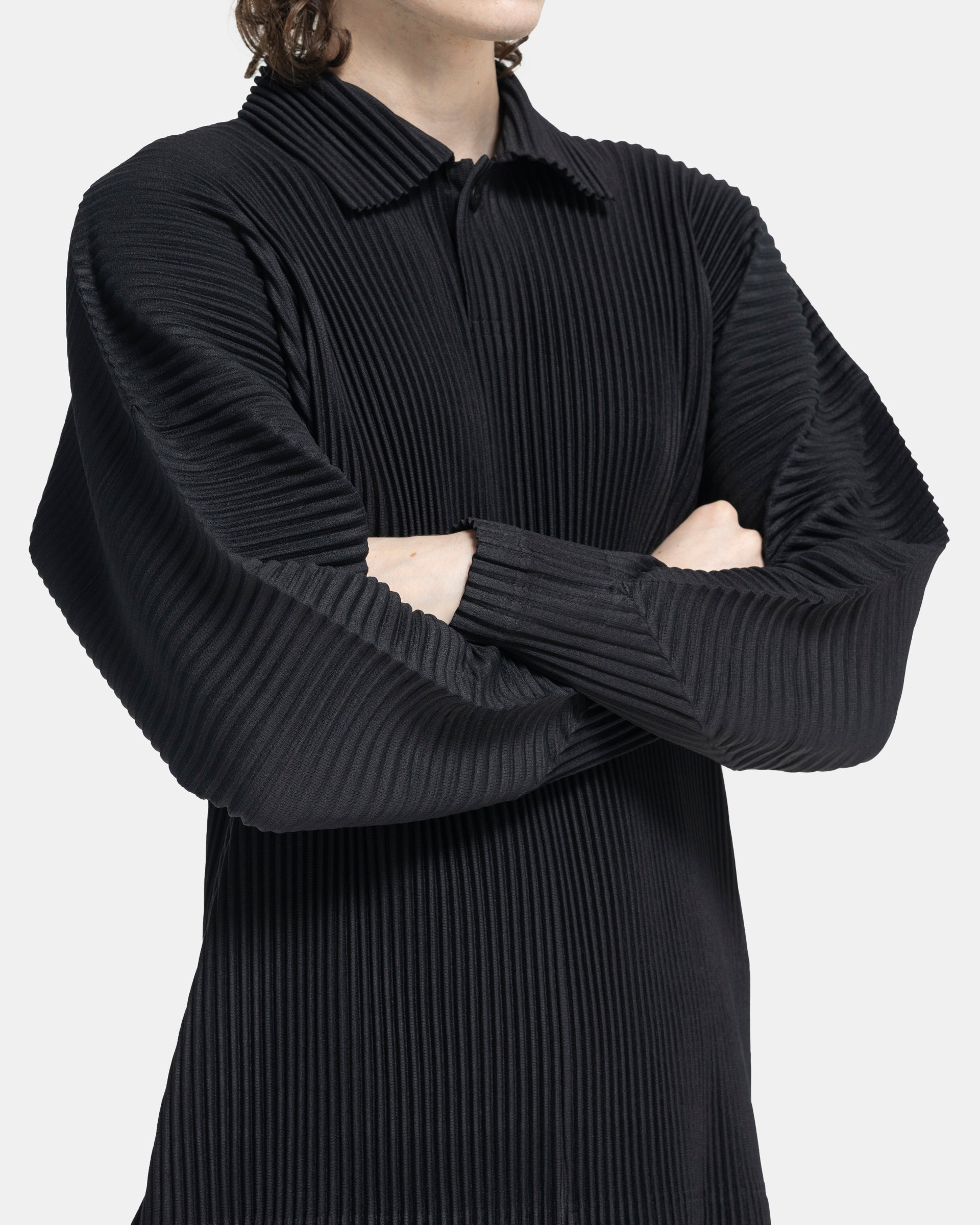 August Polo Shirt in Black