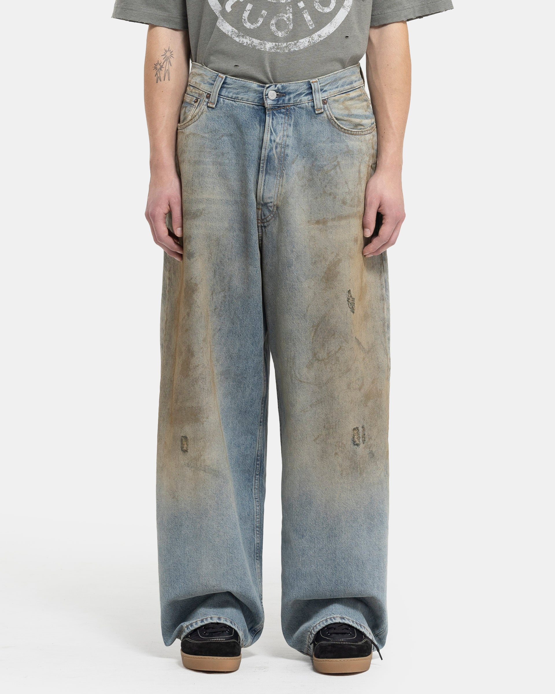 2023 Super Baggy Fit Jeans in Penicillin