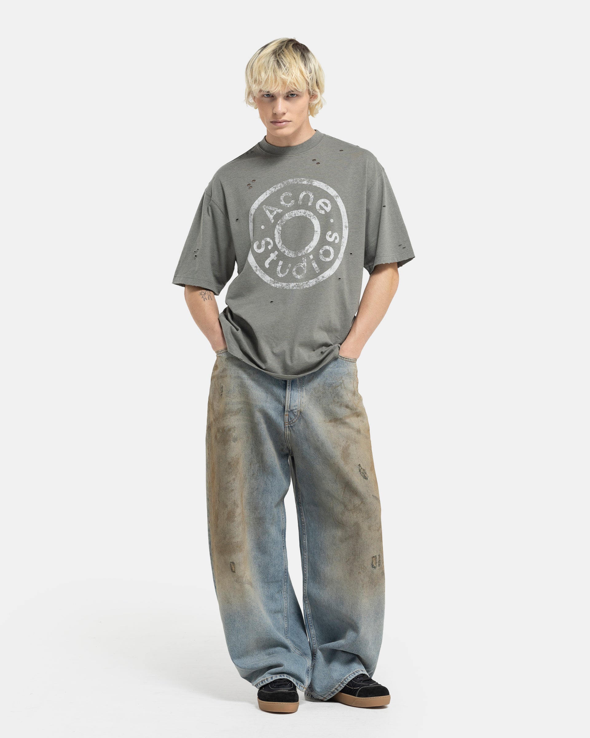 2023 Super Baggy Fit Jeans in Penicillin