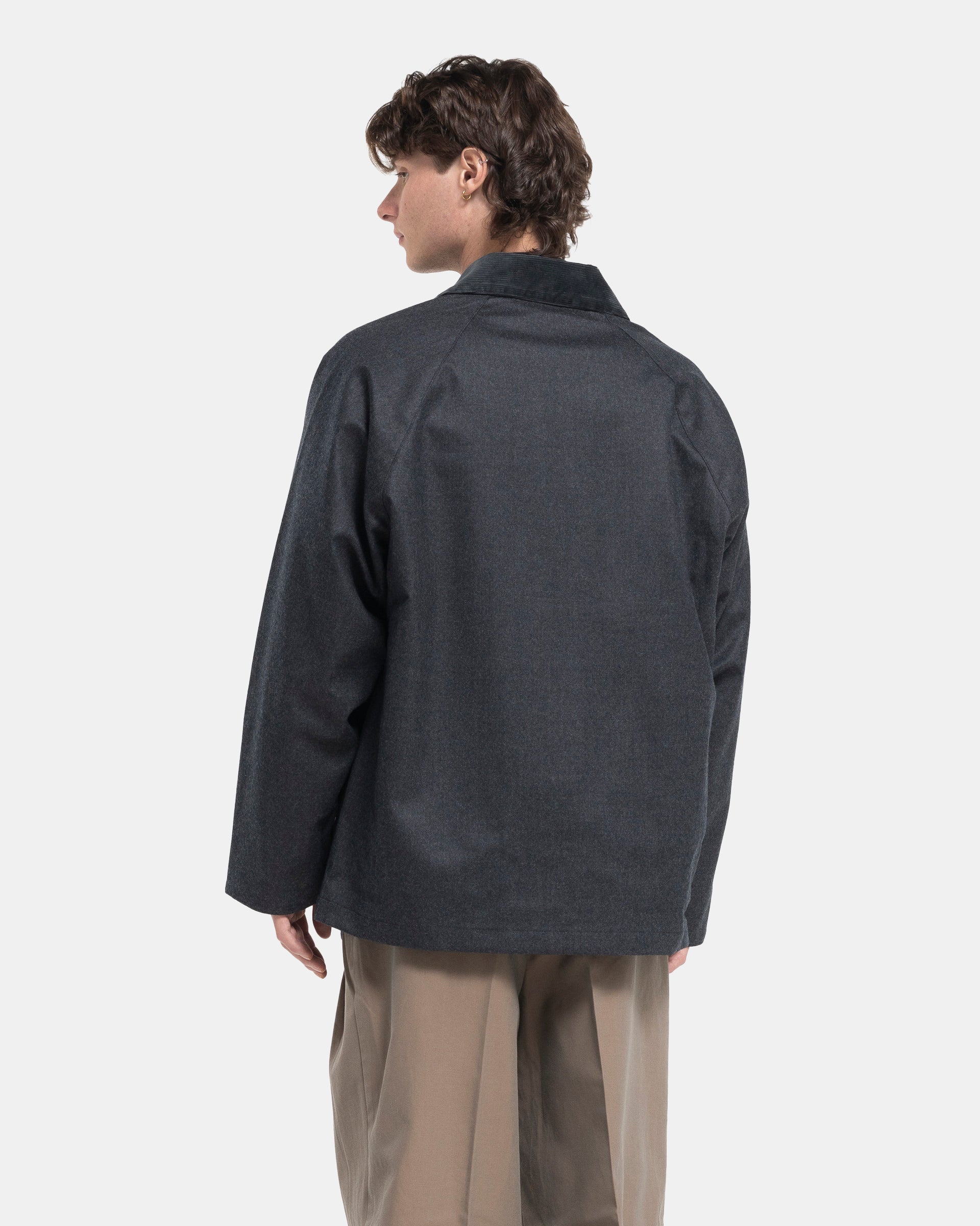 3 Layer Field Jacket in Charcoal